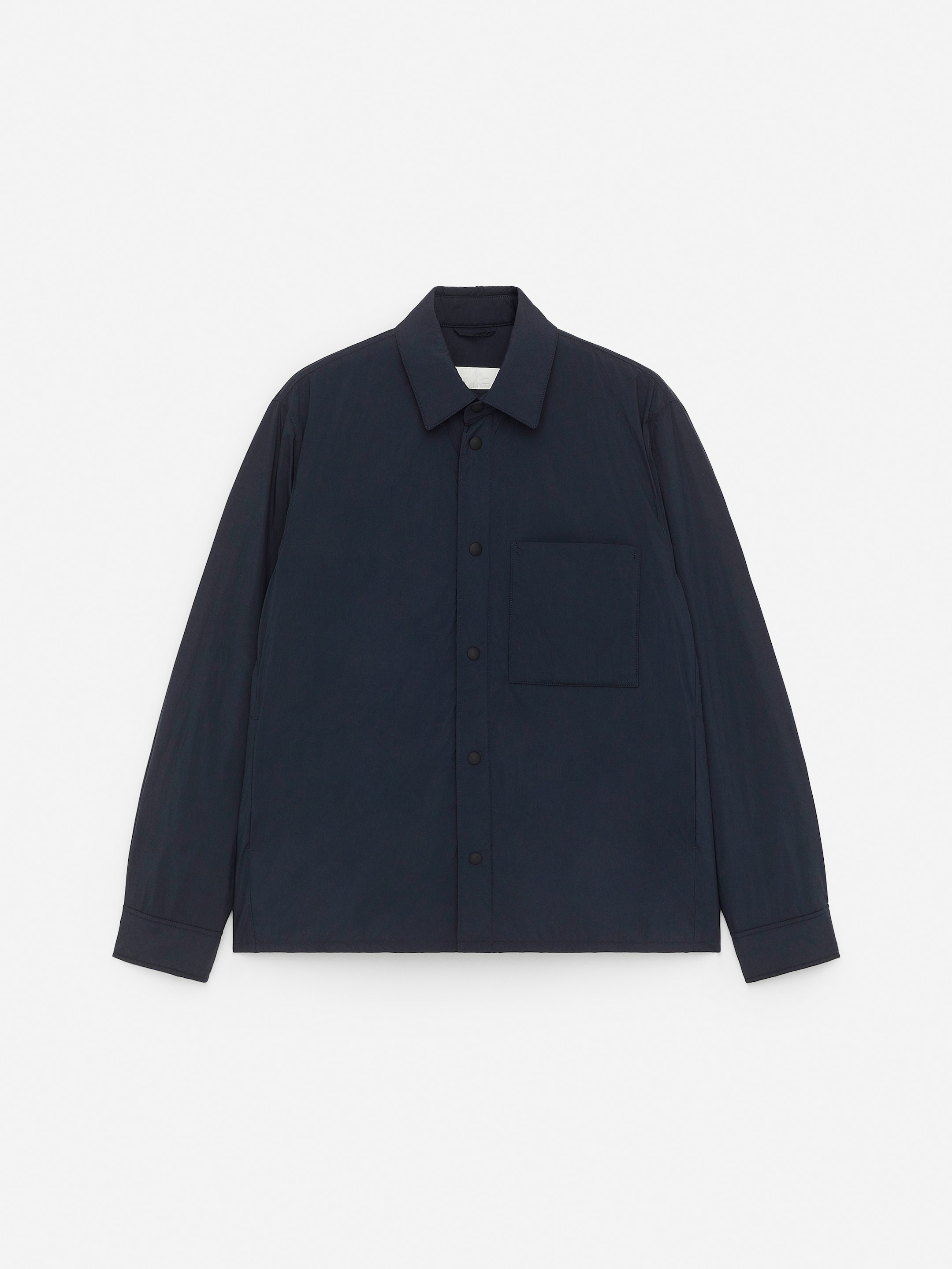 Se større billede: Letpolstret overshirt - Mørkeblå - HERRE | H&M DK 5