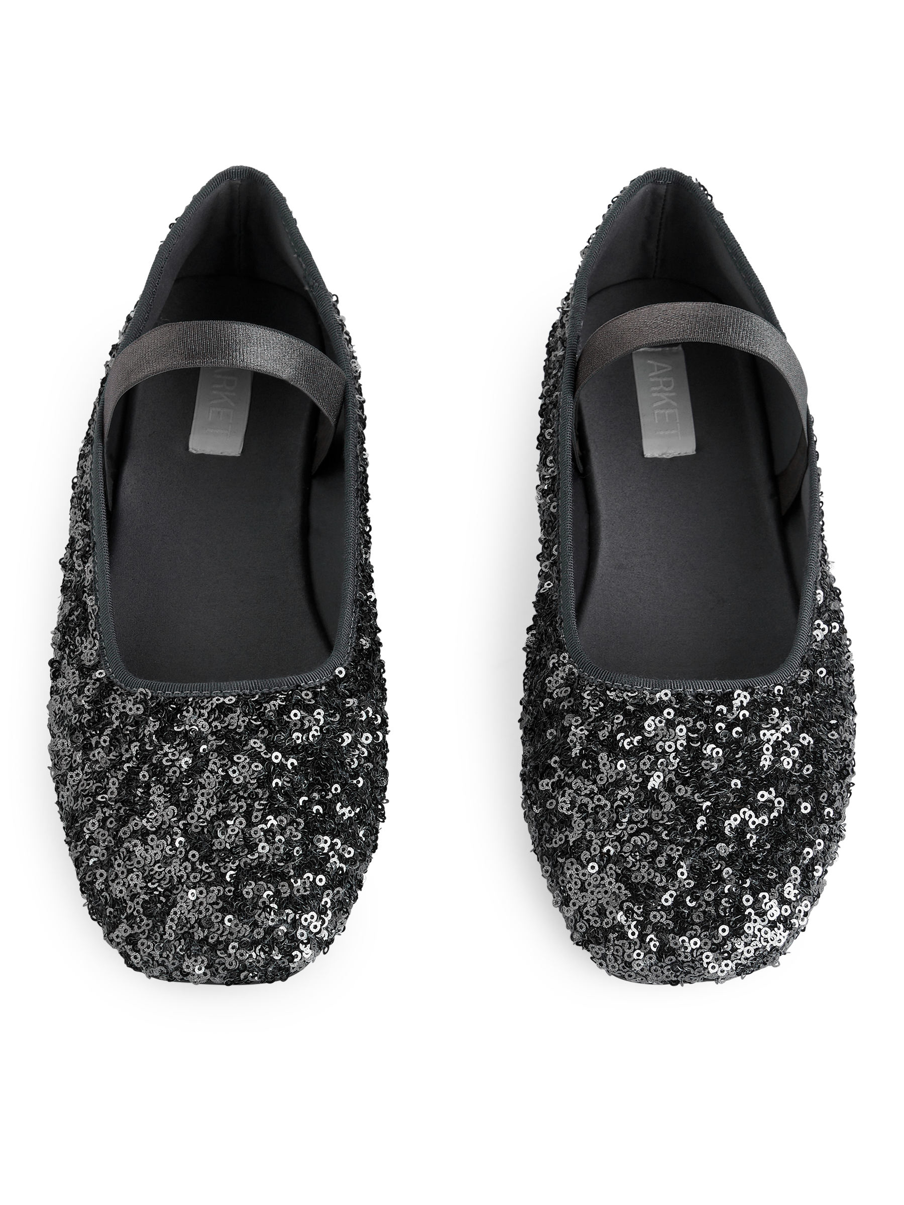 Ballerines à paillettes - Gris/Argenté - Femme - StillMedia/DescriptiveStillLife - 7