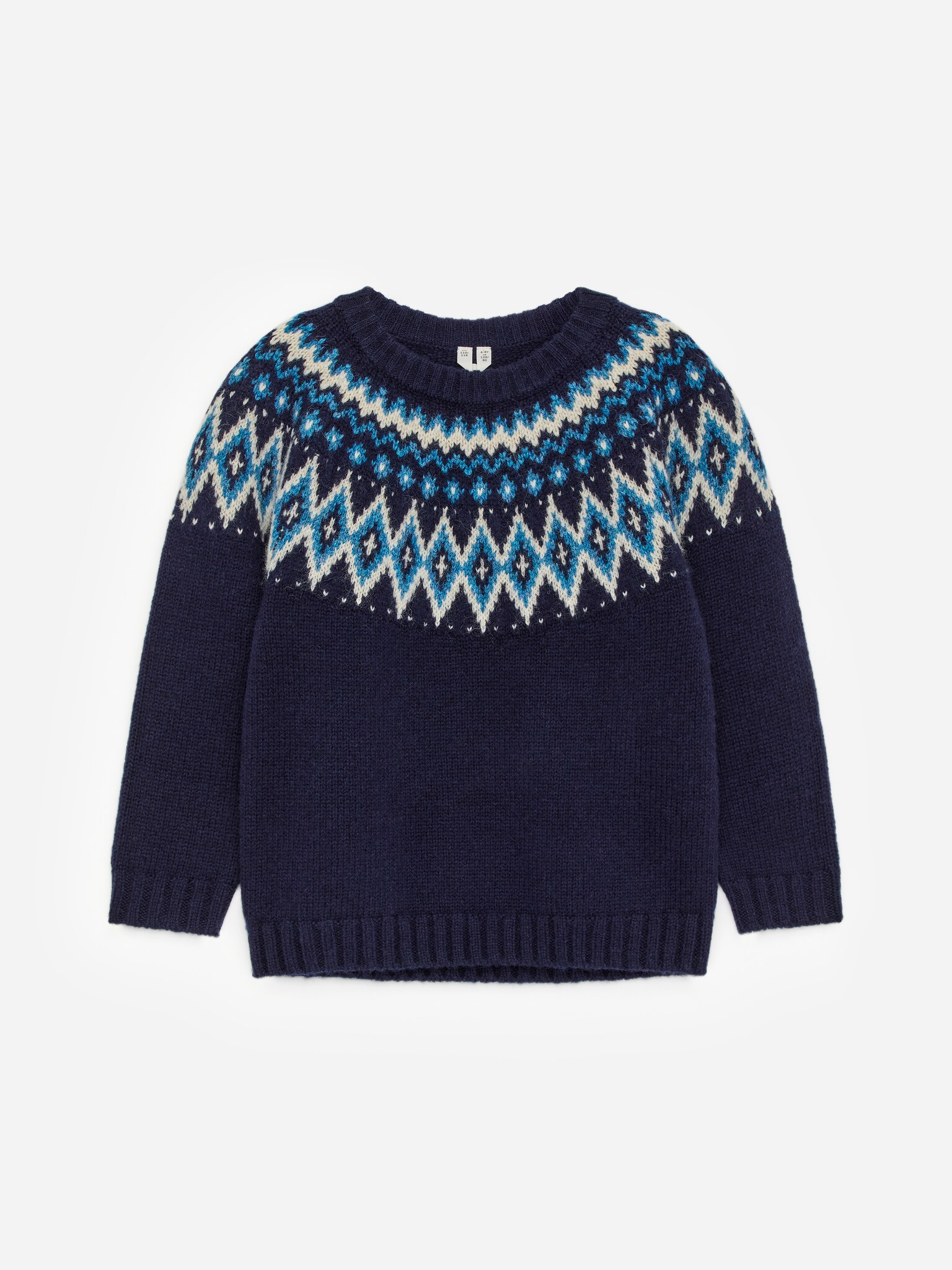 Pull en laine - Bleu