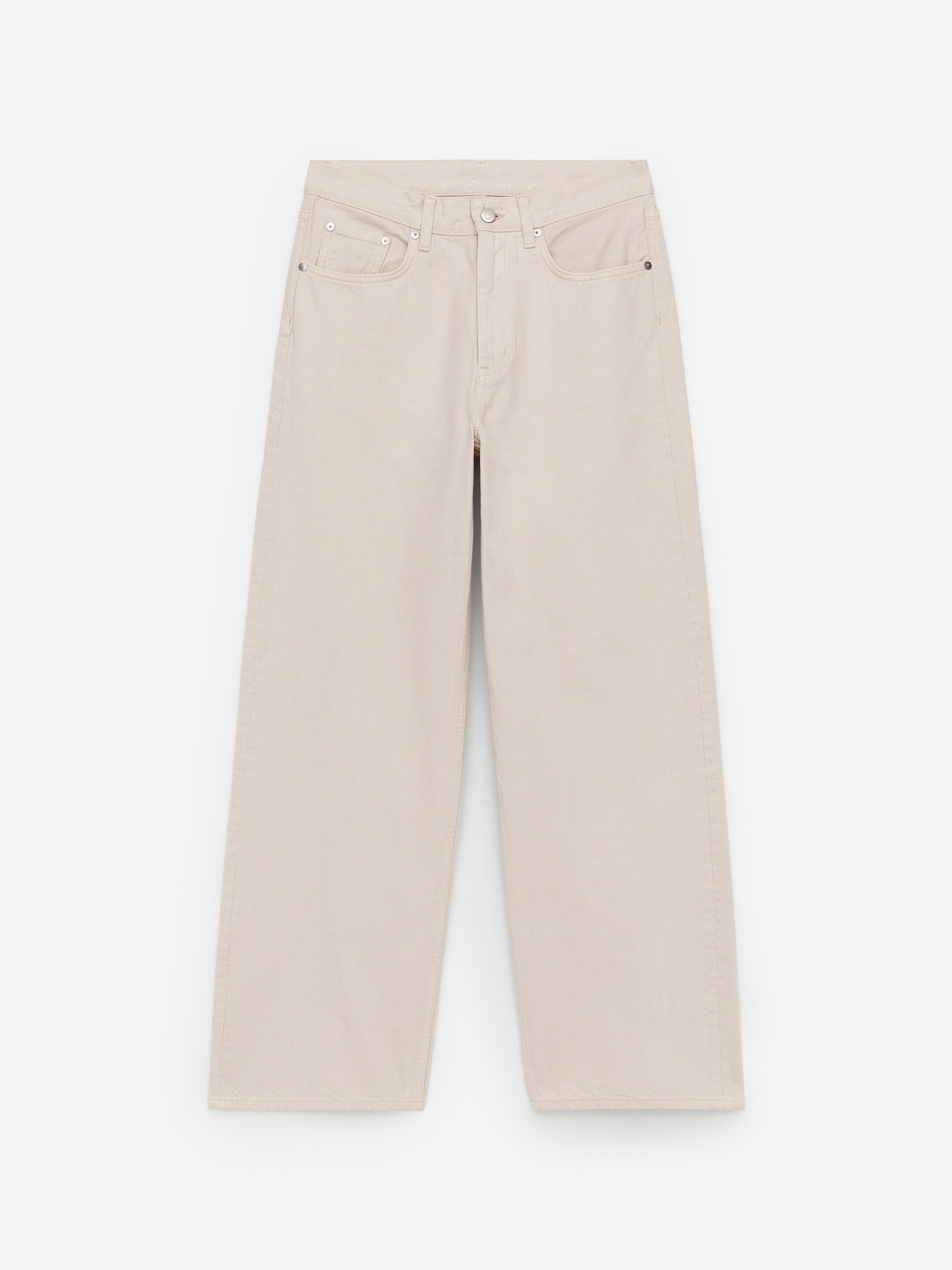 Преглед на по-голямо изображение: Джинси CORAL Wide - Бяло - ЖЕНИ | H&M BG 5