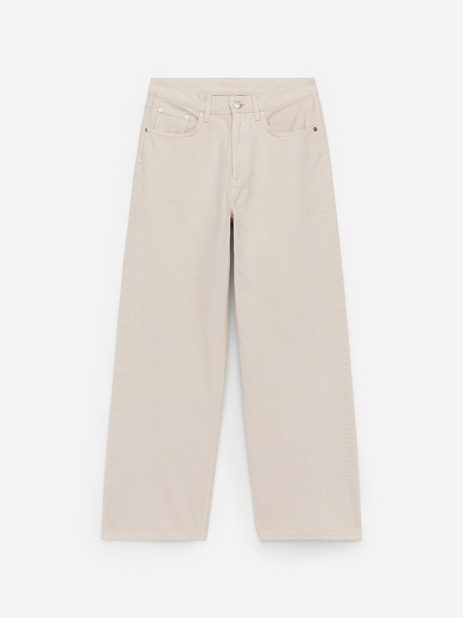 CORAL Wide Jeans - Cremeweiß/Dunkelblau/Beige/Blau - 2