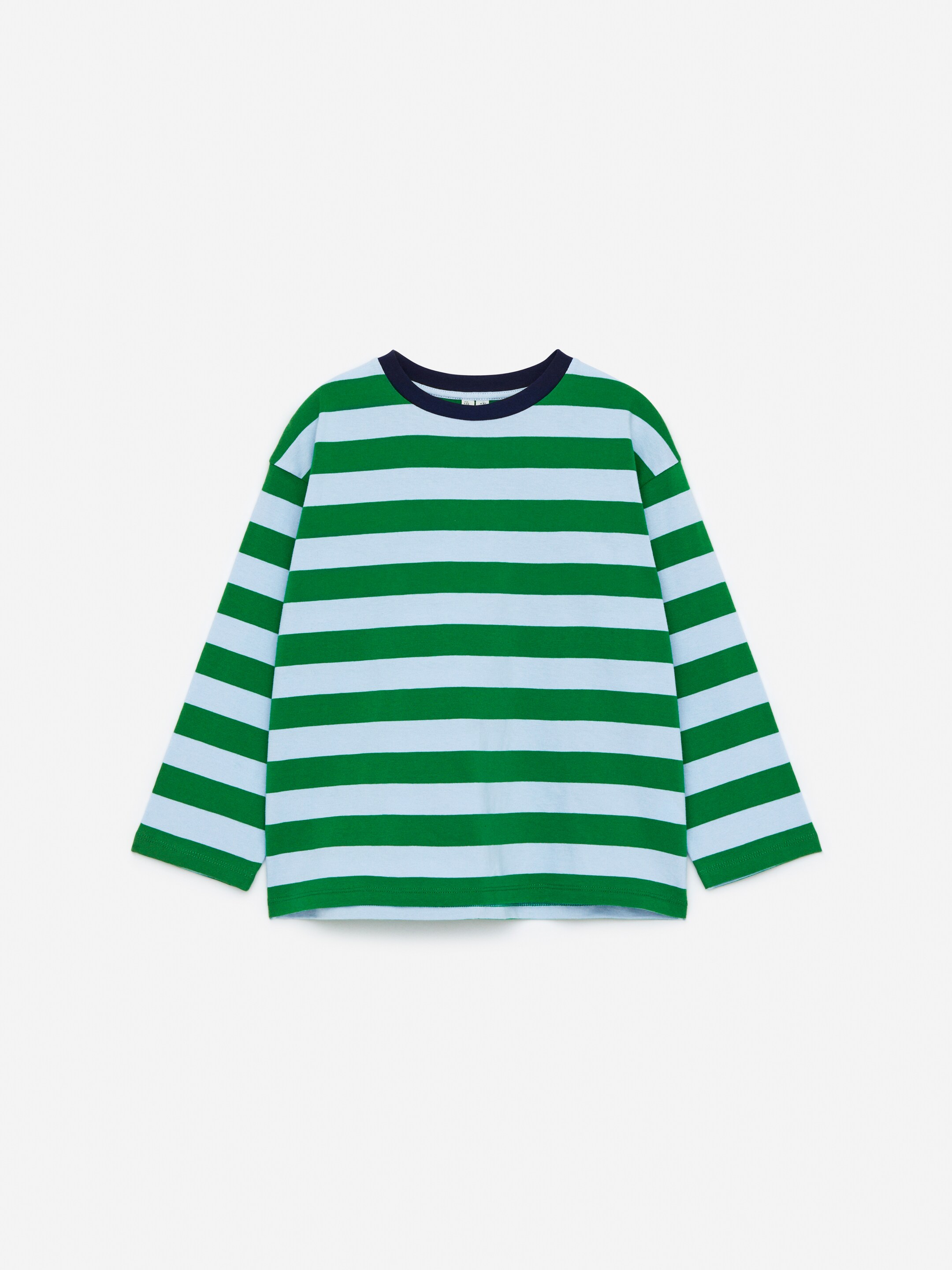 Agrandir l'image: T-shirt à manches longues - Bleu/Vert - ENFANT | H&M CH 1
