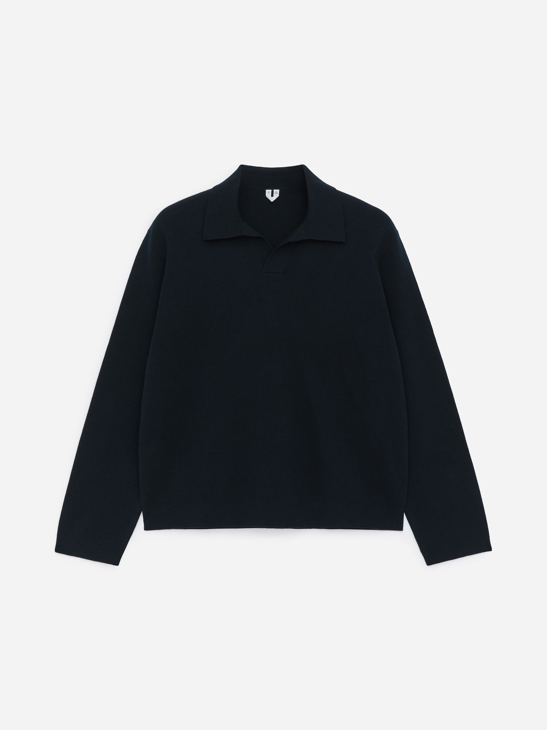 Cotton Silk Blend Polo Shirt-#272930-18094