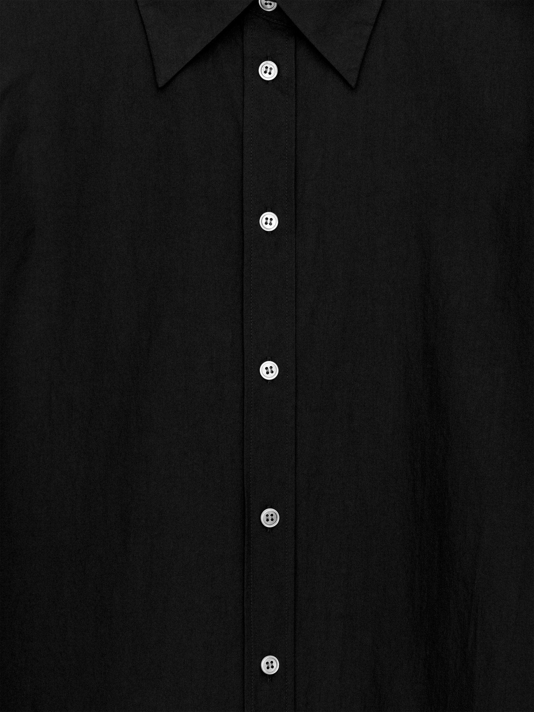 Volume-Sleeve Shirt - Black - Regular fit - Women - StillMedia/DescriptiveDetail - 1