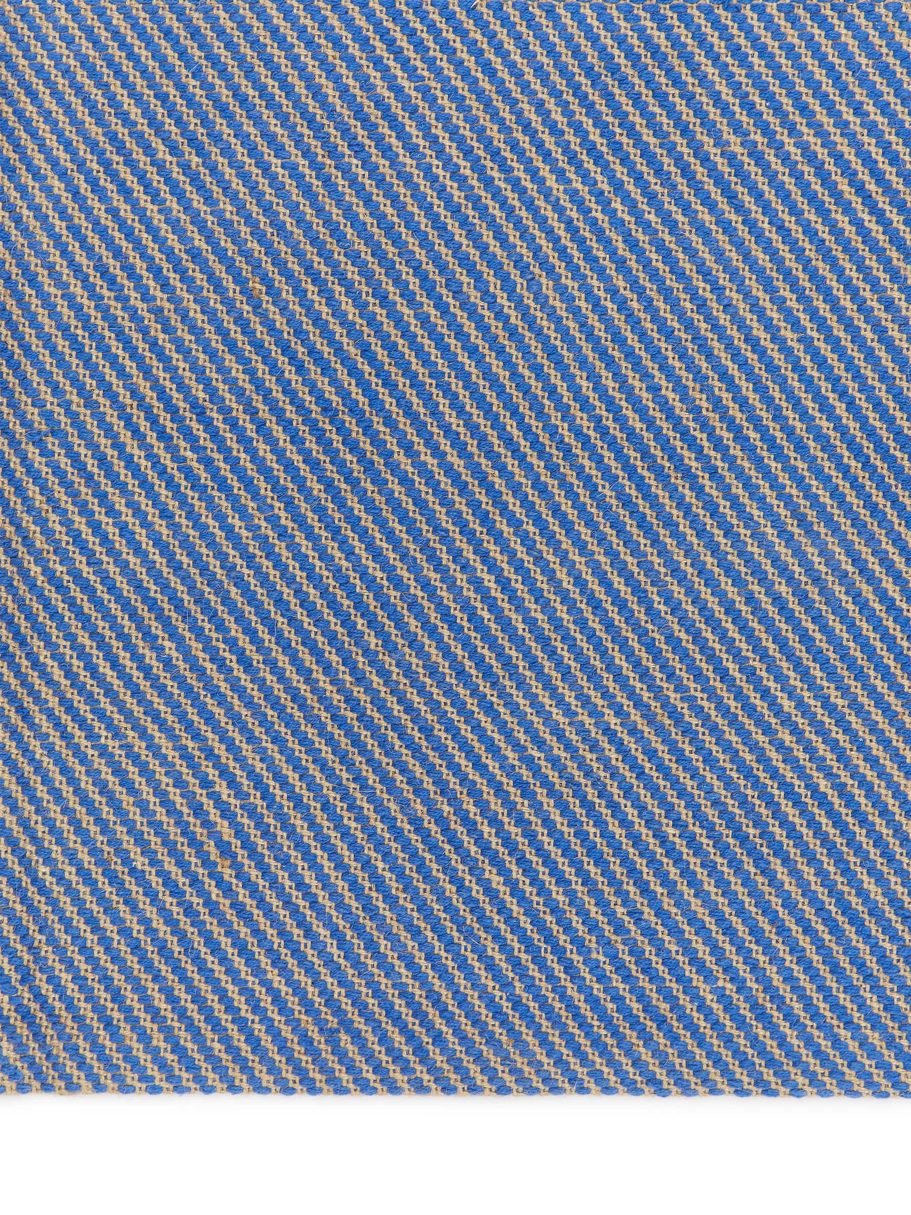 Passatoia in iuta 200 x 300 cm - Blu/Beige - Homeware - StillMedia/DescriptiveDetail - 2