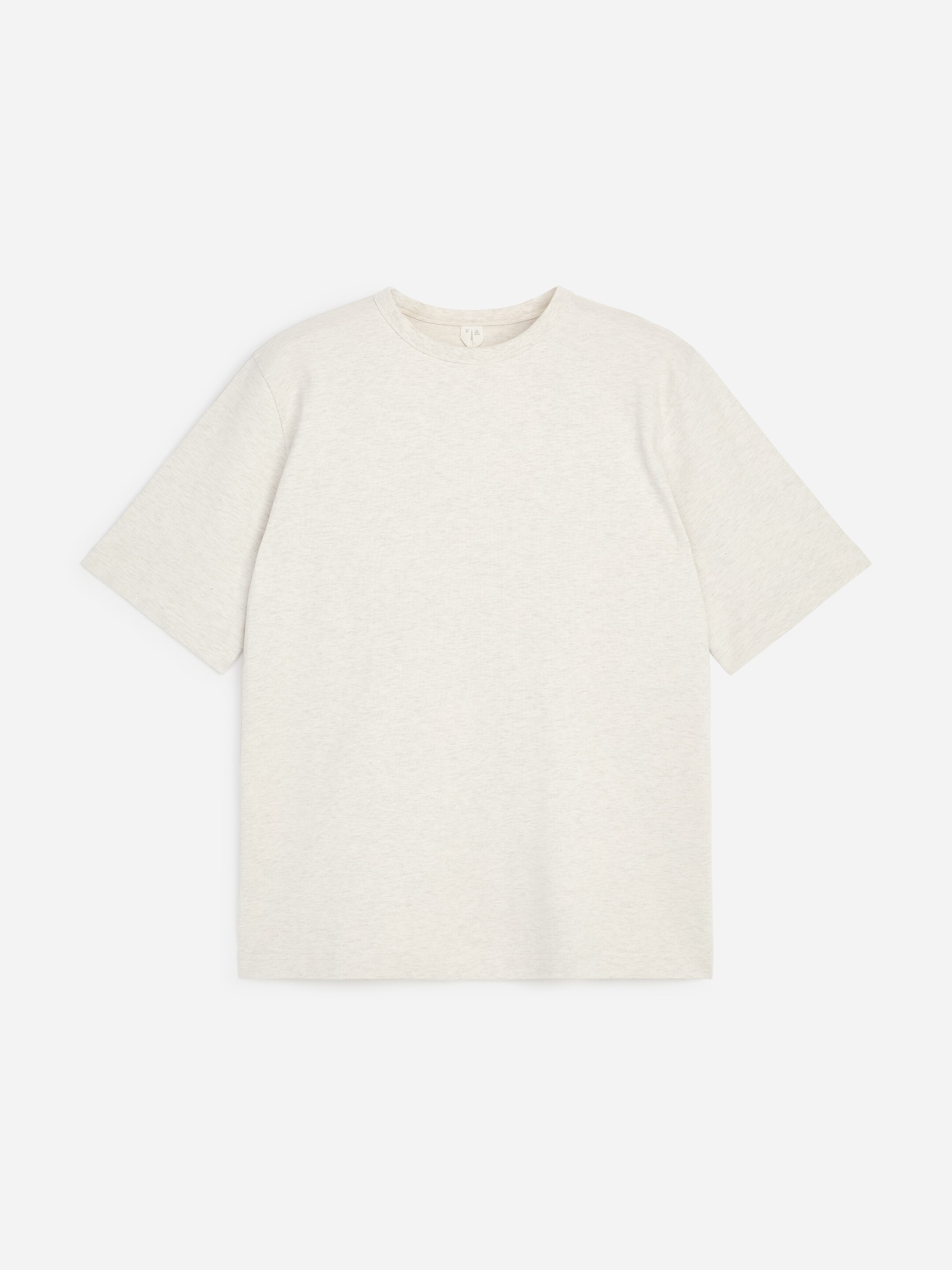 270 GSM Oversized T-Shirt - Oat - Relaxed fit - Men - StillMedia/DescriptiveStillLife - 15