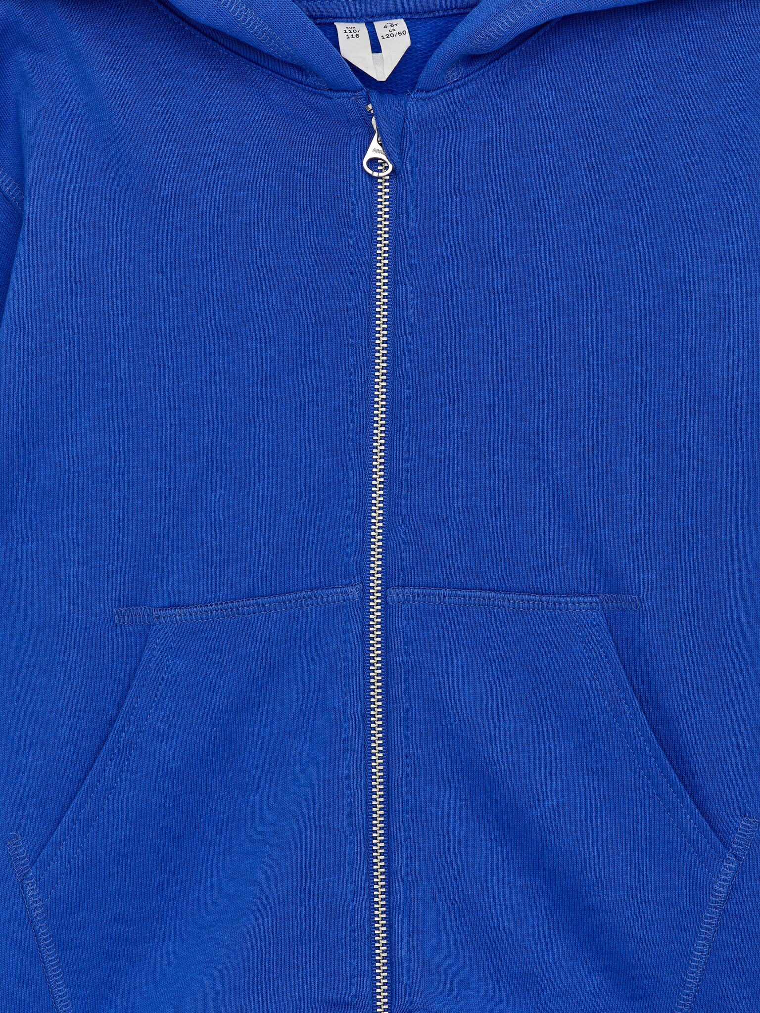 Hooded Sweatshirt - Blue/Grey Melange - 3