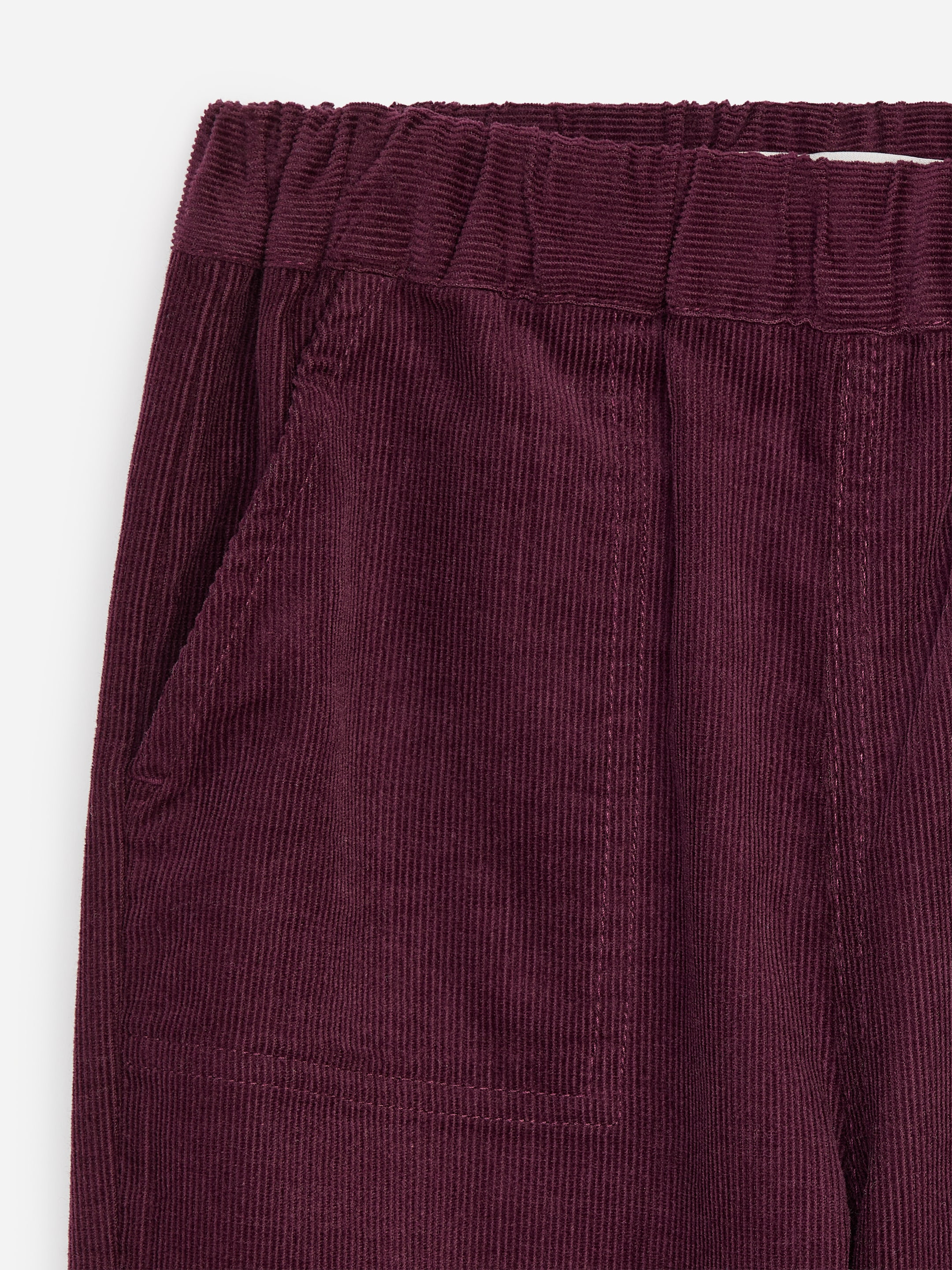 Corduroy Trousers - Dark Red - Regular fit - children - StillMedia/DescriptiveDetail - 3