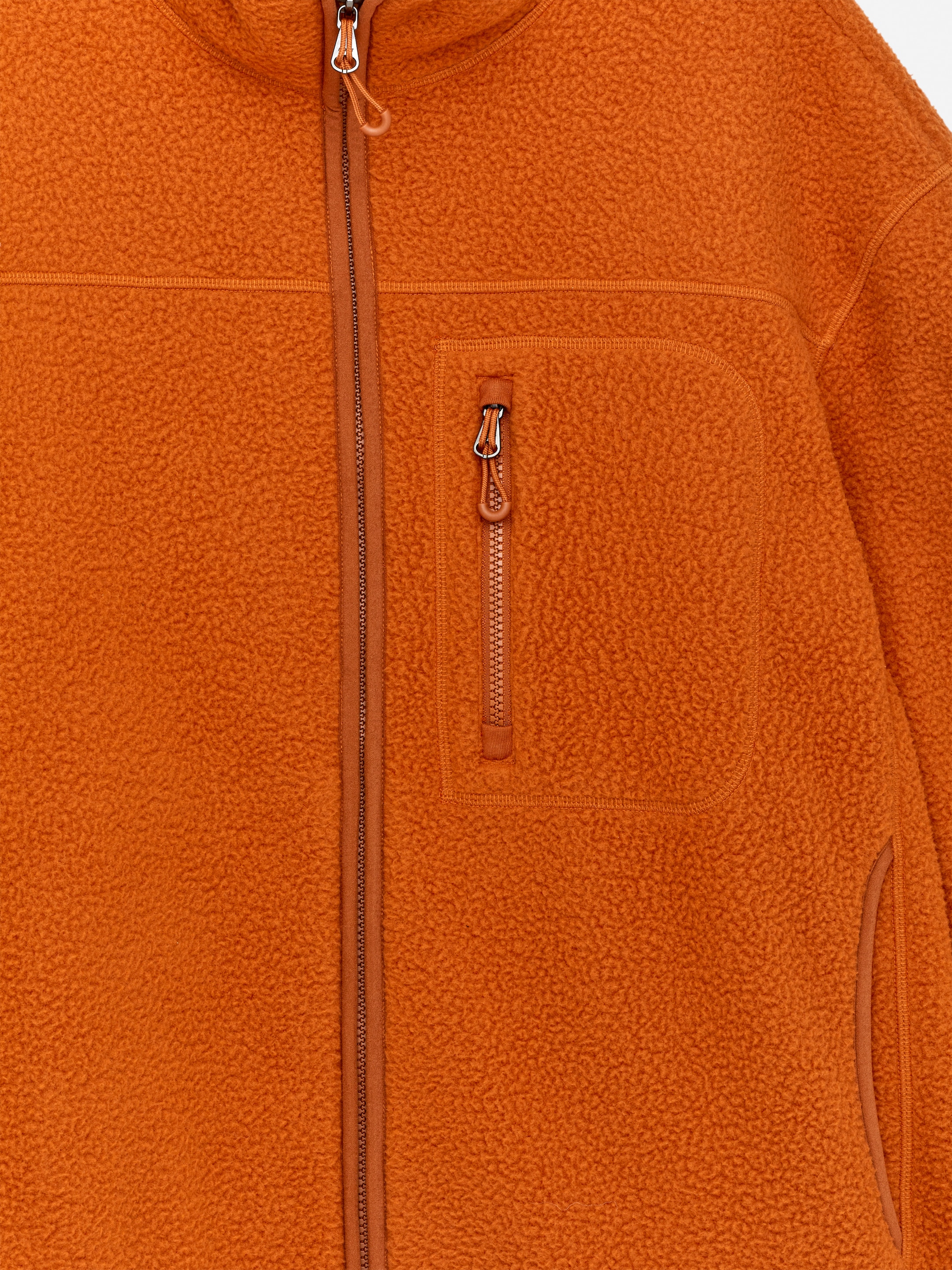 Fleecejacka - Orange - Regular fit - Men - StillMedia/DescriptiveDetail - 2