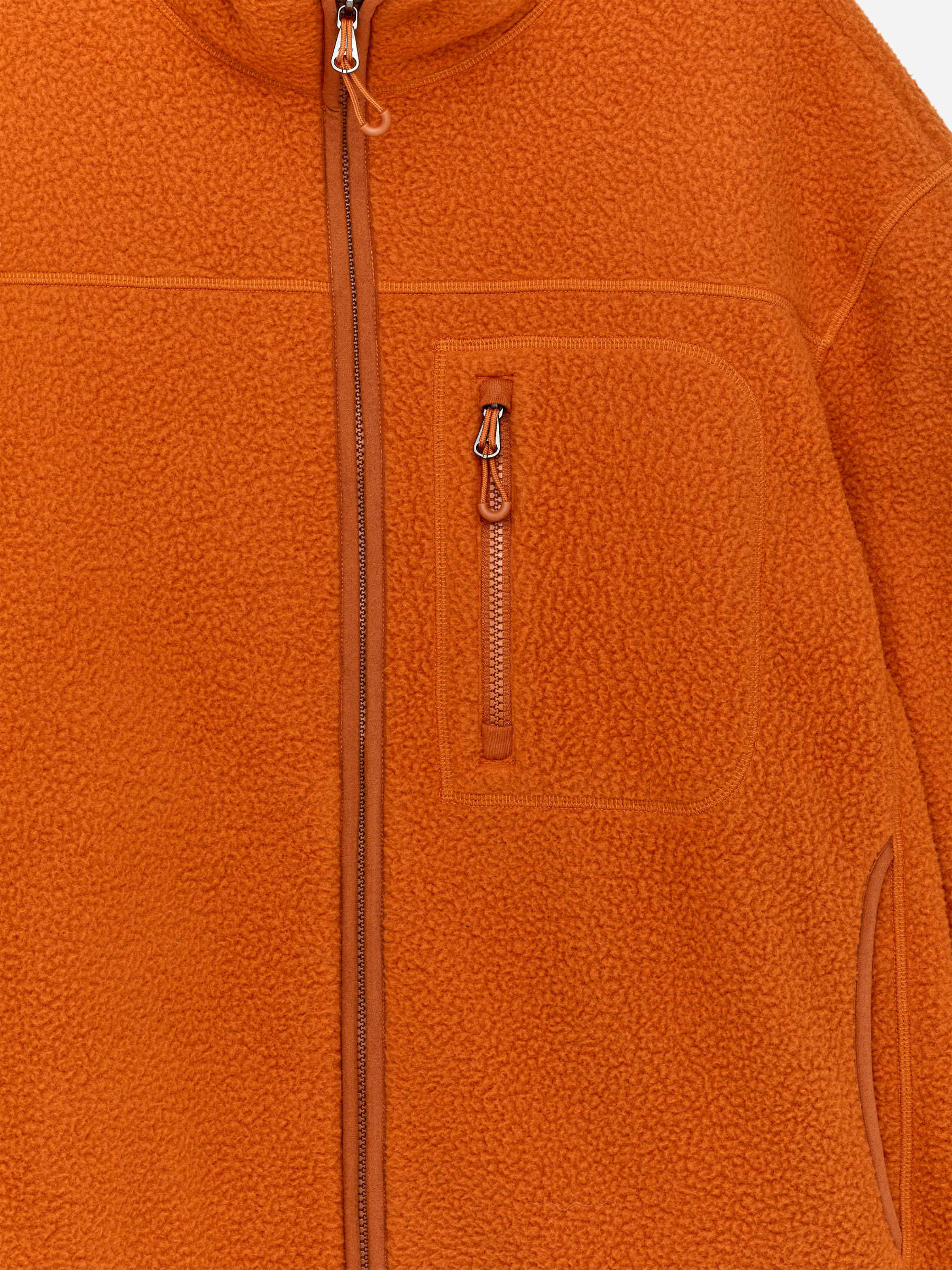 Fleece Jacket - Orange - Regular fit - Men - StillMedia/DescriptiveDetail - 2