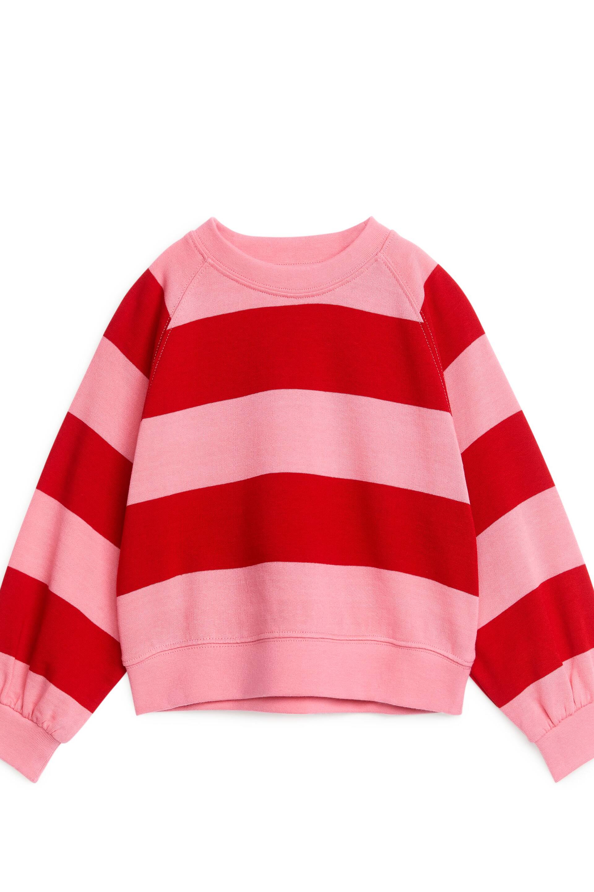 View larger image: Relaxed Sweatshirt - Red/Pink - Kids | H&M GB 1