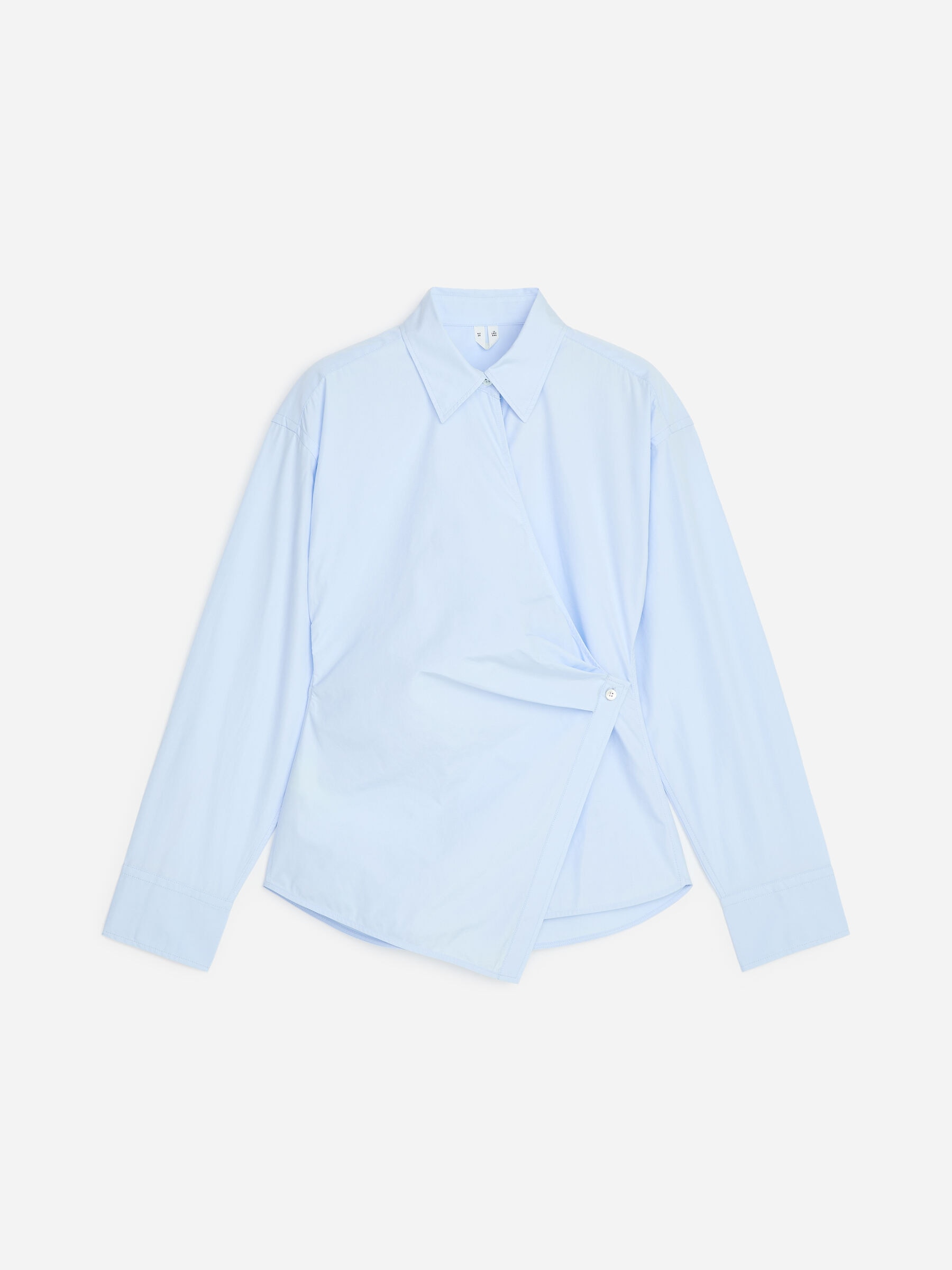 Chemise cache-cœur - Bleu ciel - Slim fit - Femme - StillMedia/DescriptiveStillLife - 1