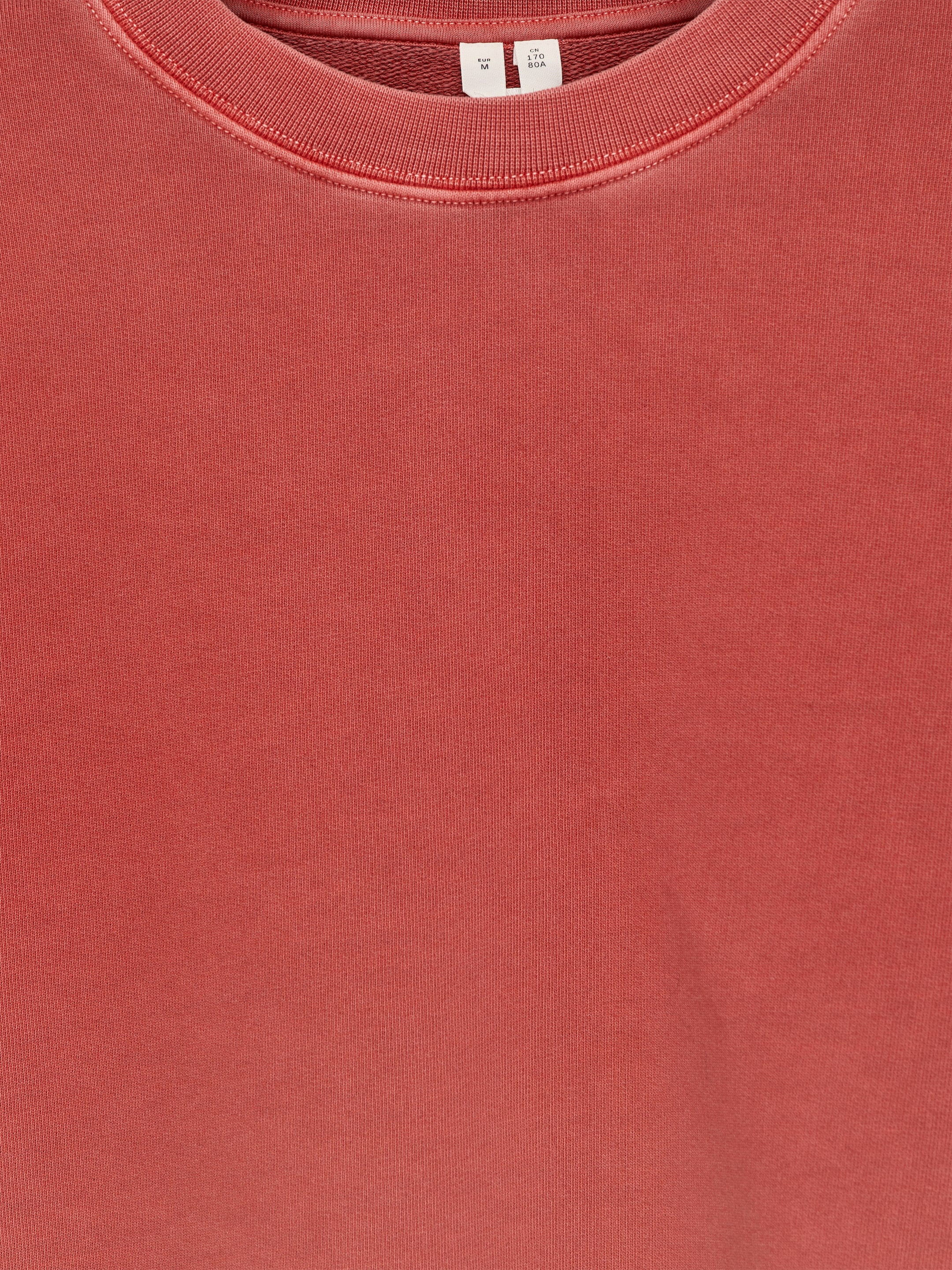 Relaxed Sweatshirt - Red - Relaxed fit - Men - StillMedia/DescriptiveDetail - 2