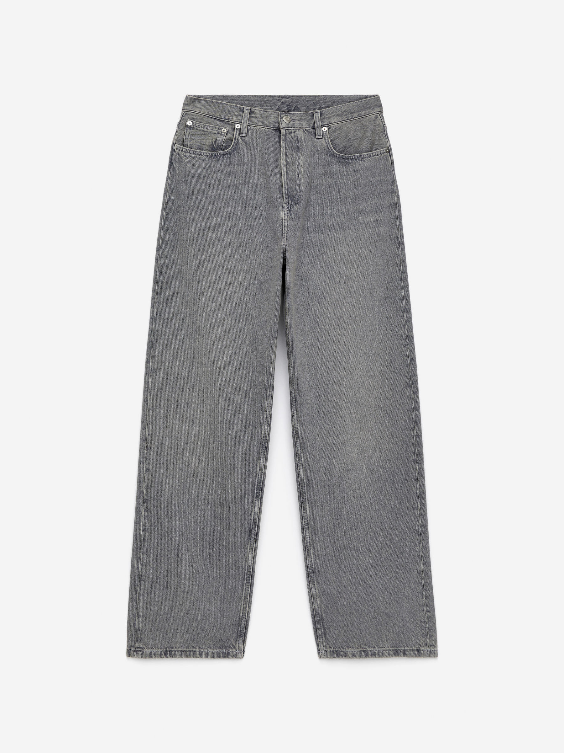 MIST Wide Jeans-Grey-16816
