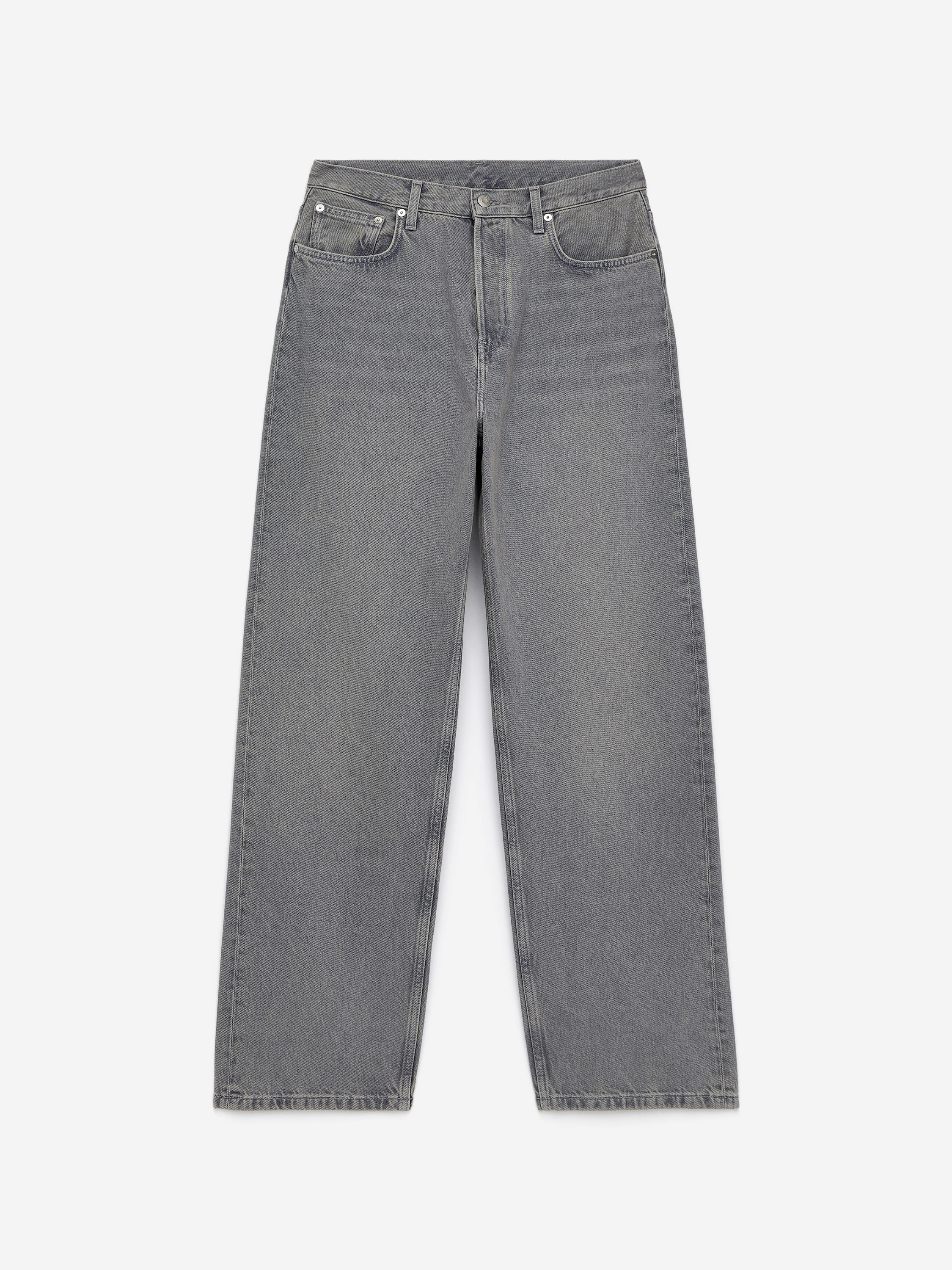 MIST Wide Jeans-#706C6F-16816