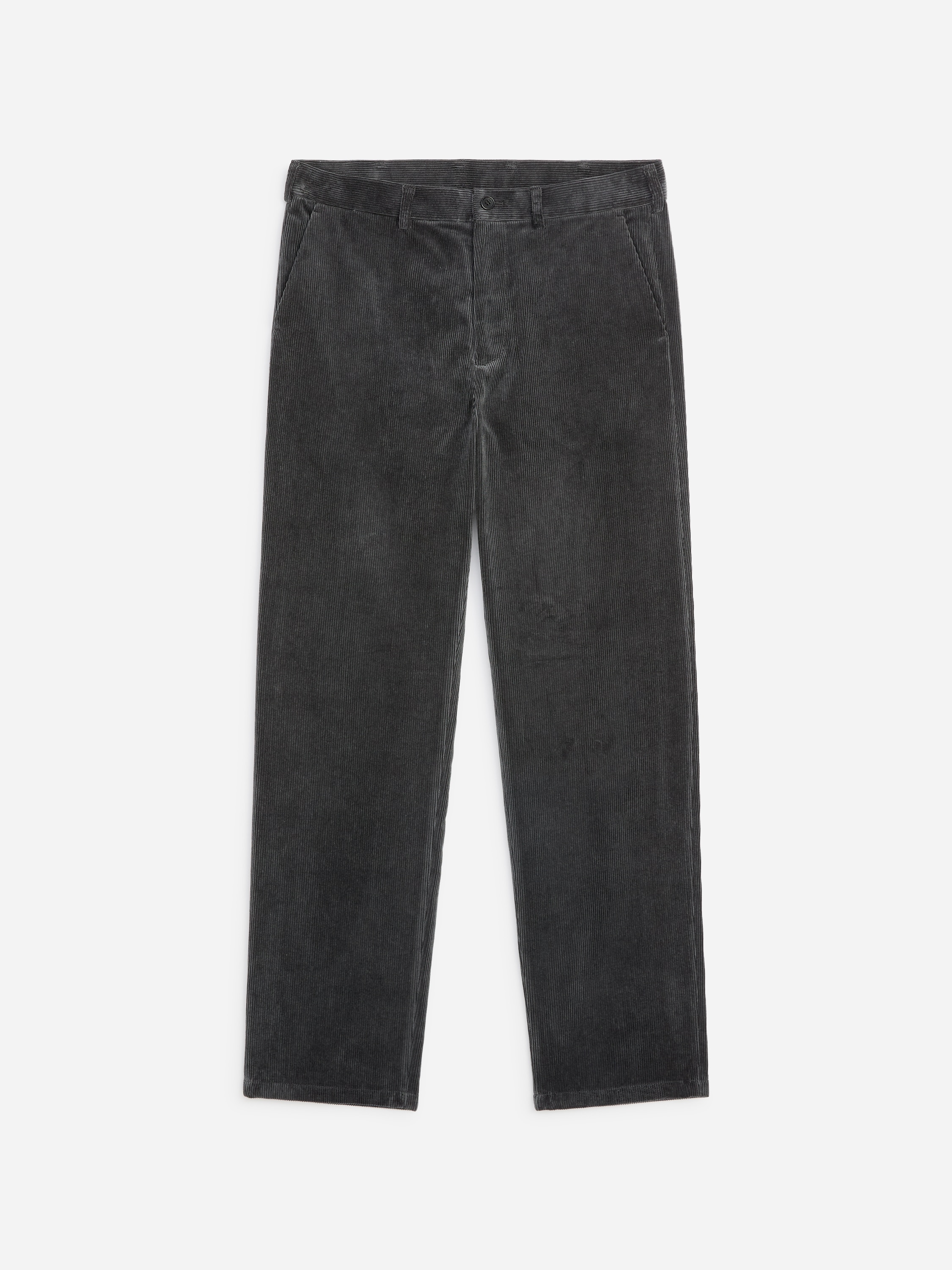 Pantalones de pana regular fit - Gris oscuro/Marrón oscuro/Topo