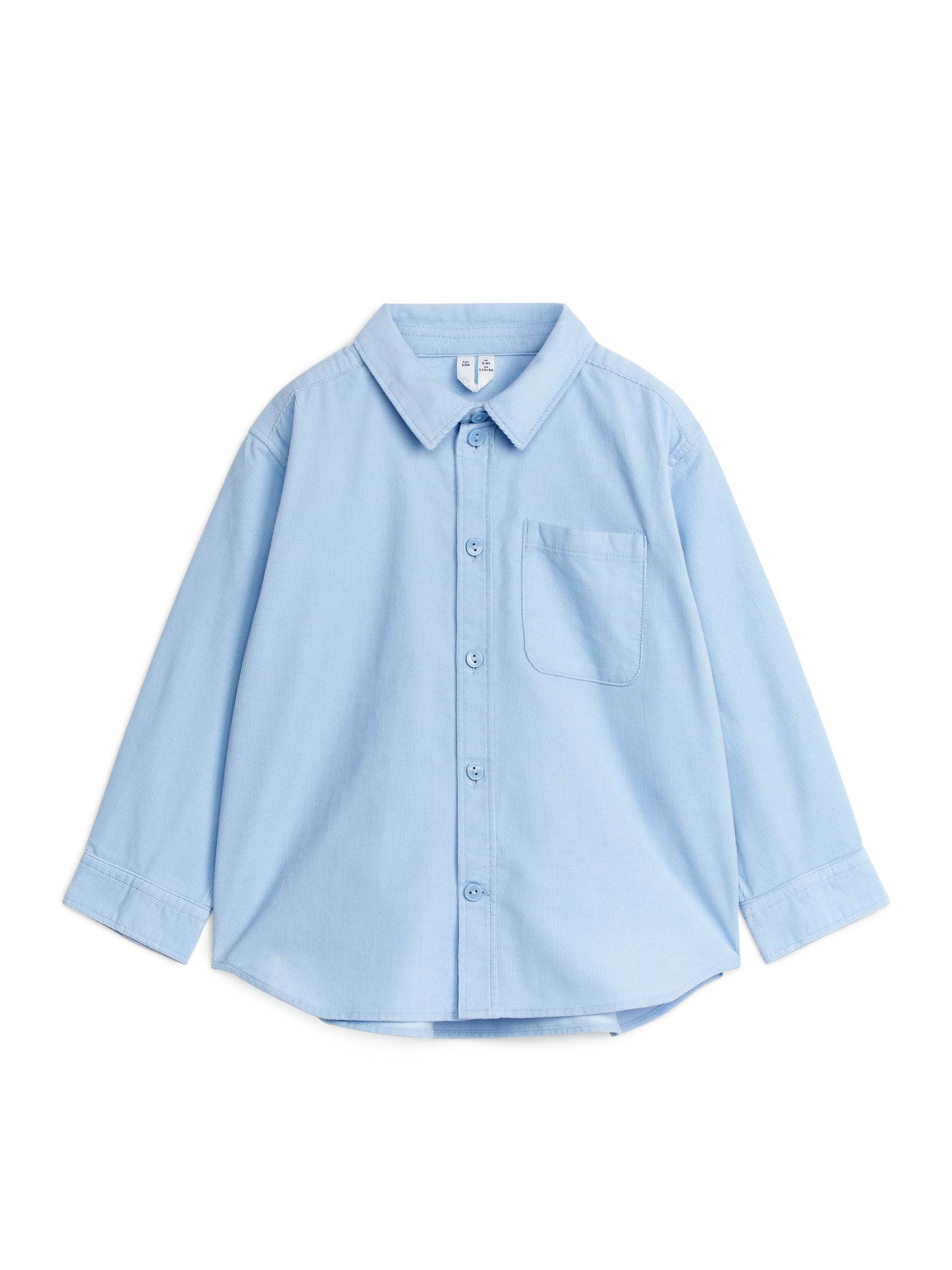Cord-Hemd - Hellblau - Regular Fit - Kinder - StillMedia/DescriptiveStillLife - 3