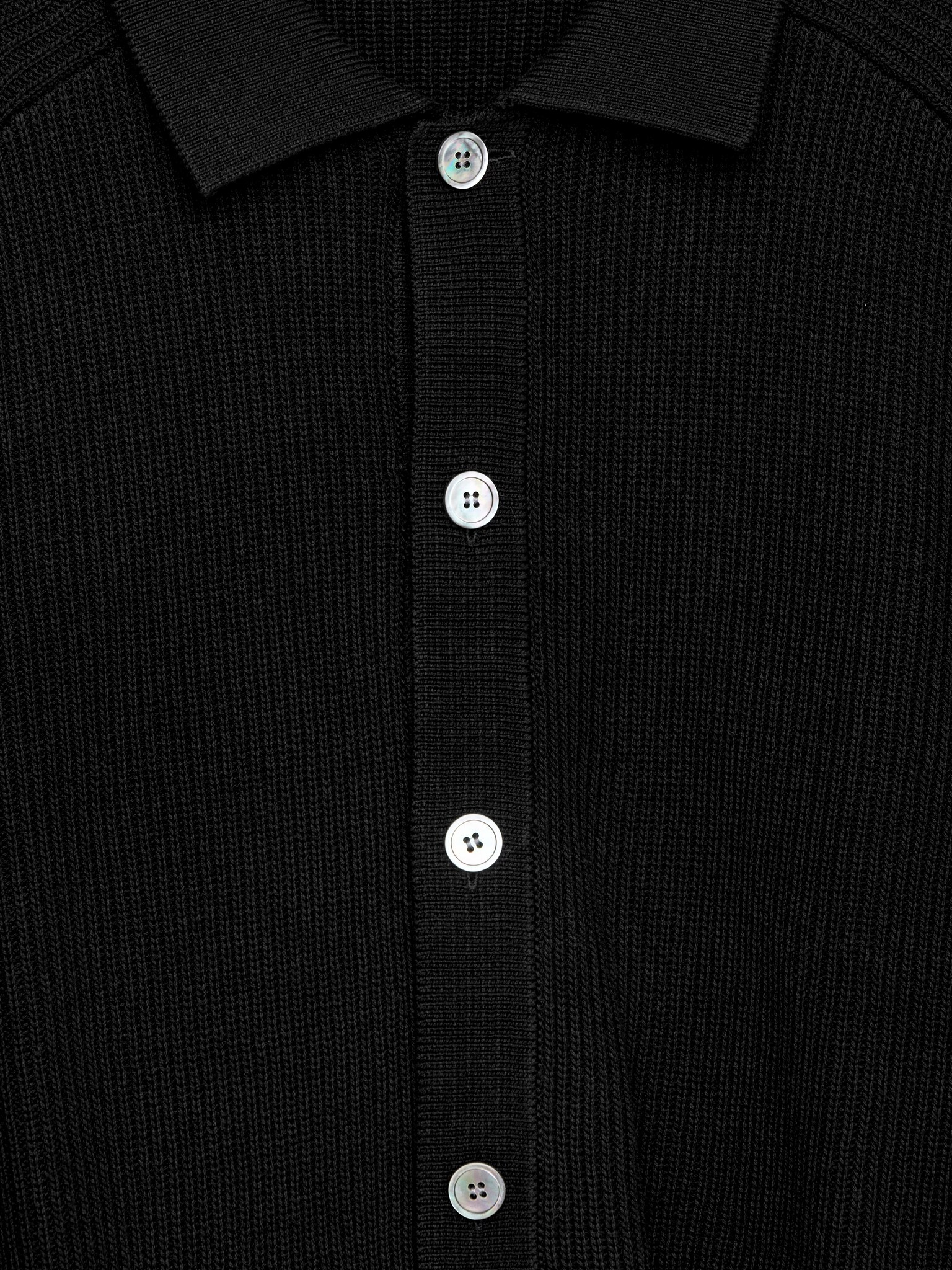 Gilet en coton - Noir - 2