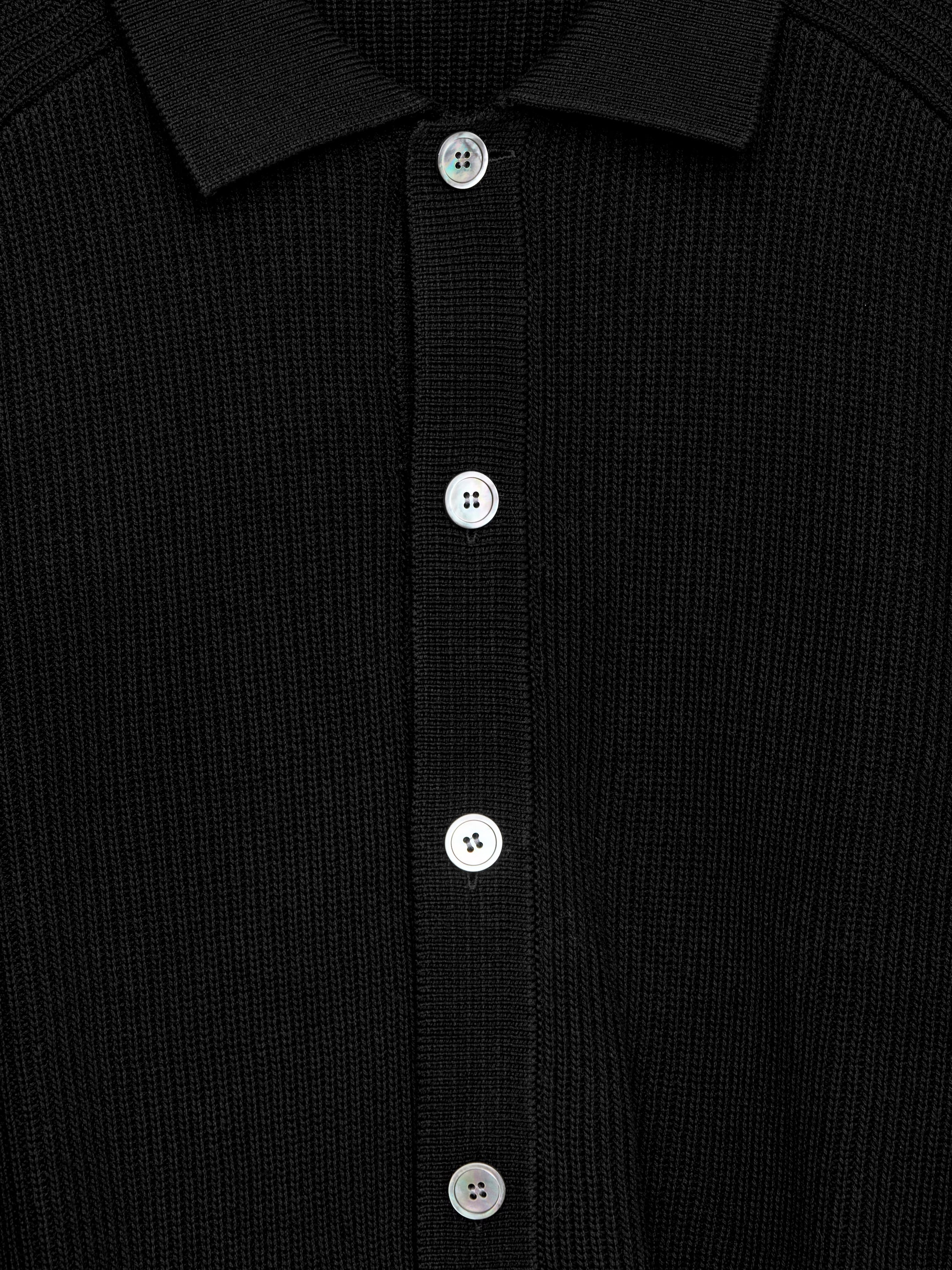 Visualizza immagine più grande: Cardigan in cotone - Nero - UOMO | H&M IT 2