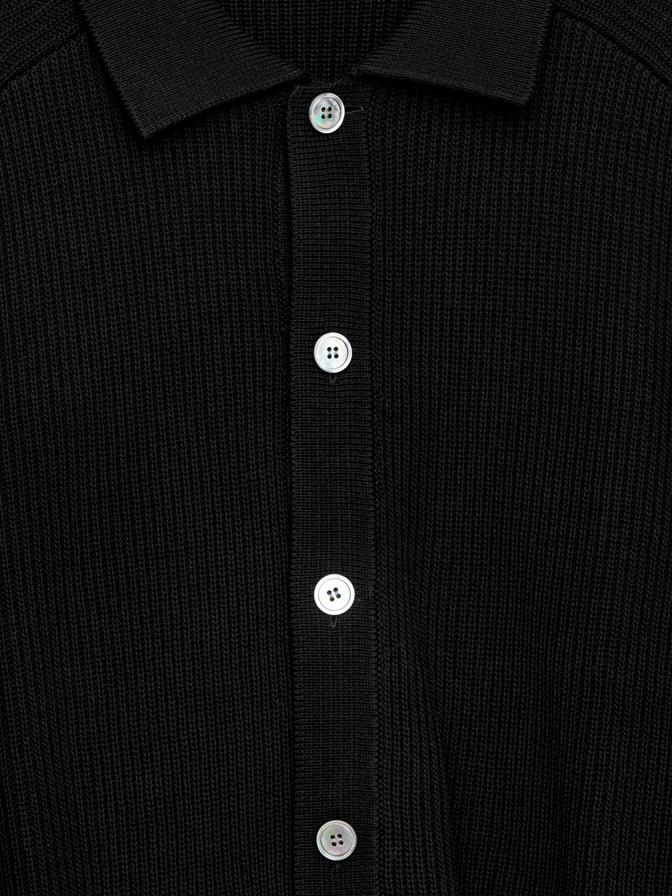 Strickjacke aus Baumwolle - Schwarz - Regular Fit - Herren - StillMedia/DescriptiveDetail - 1