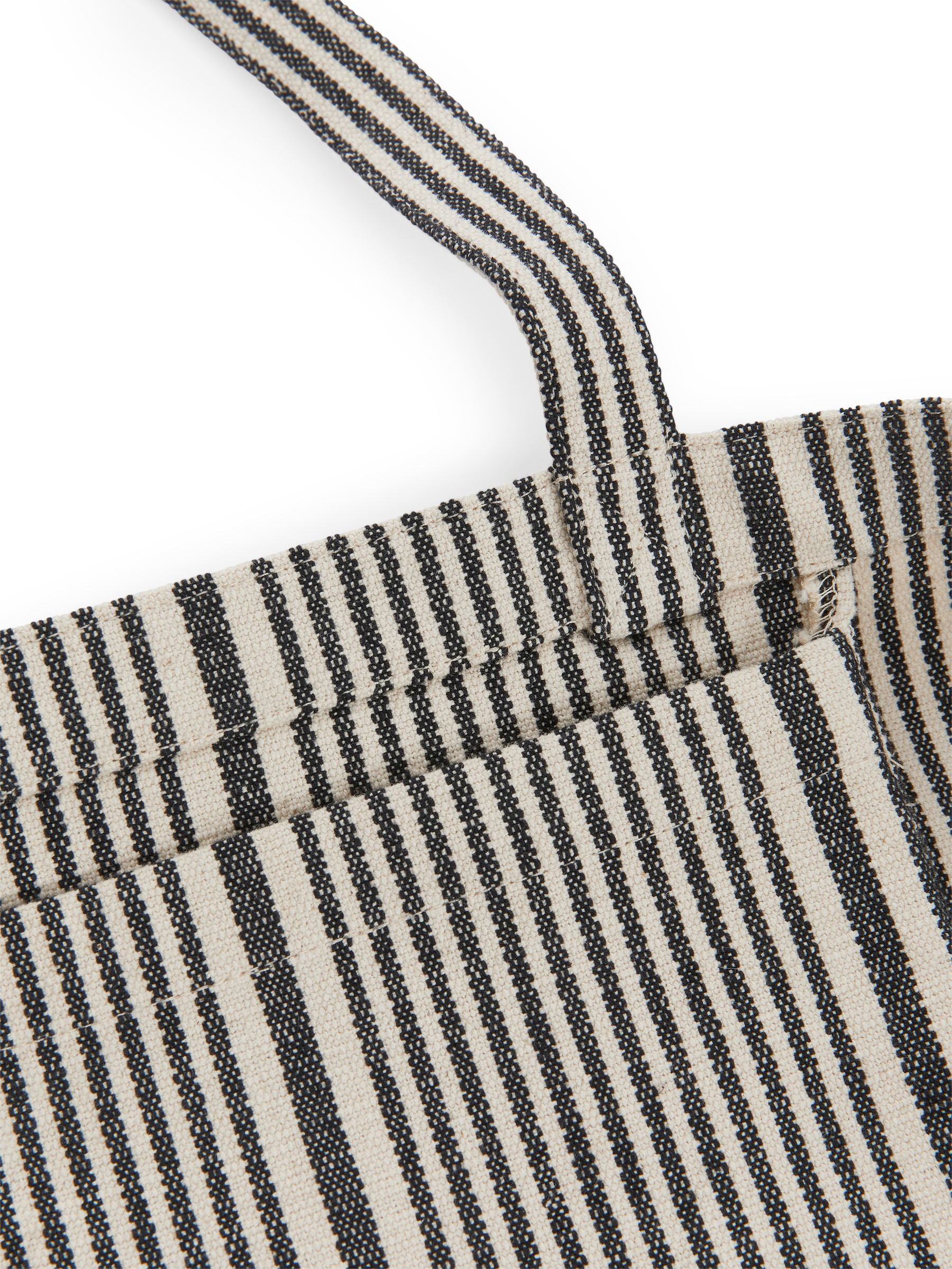 Large Beach Bag - Black/Beige - Homeware - StillMedia/DescriptiveDetail - 4