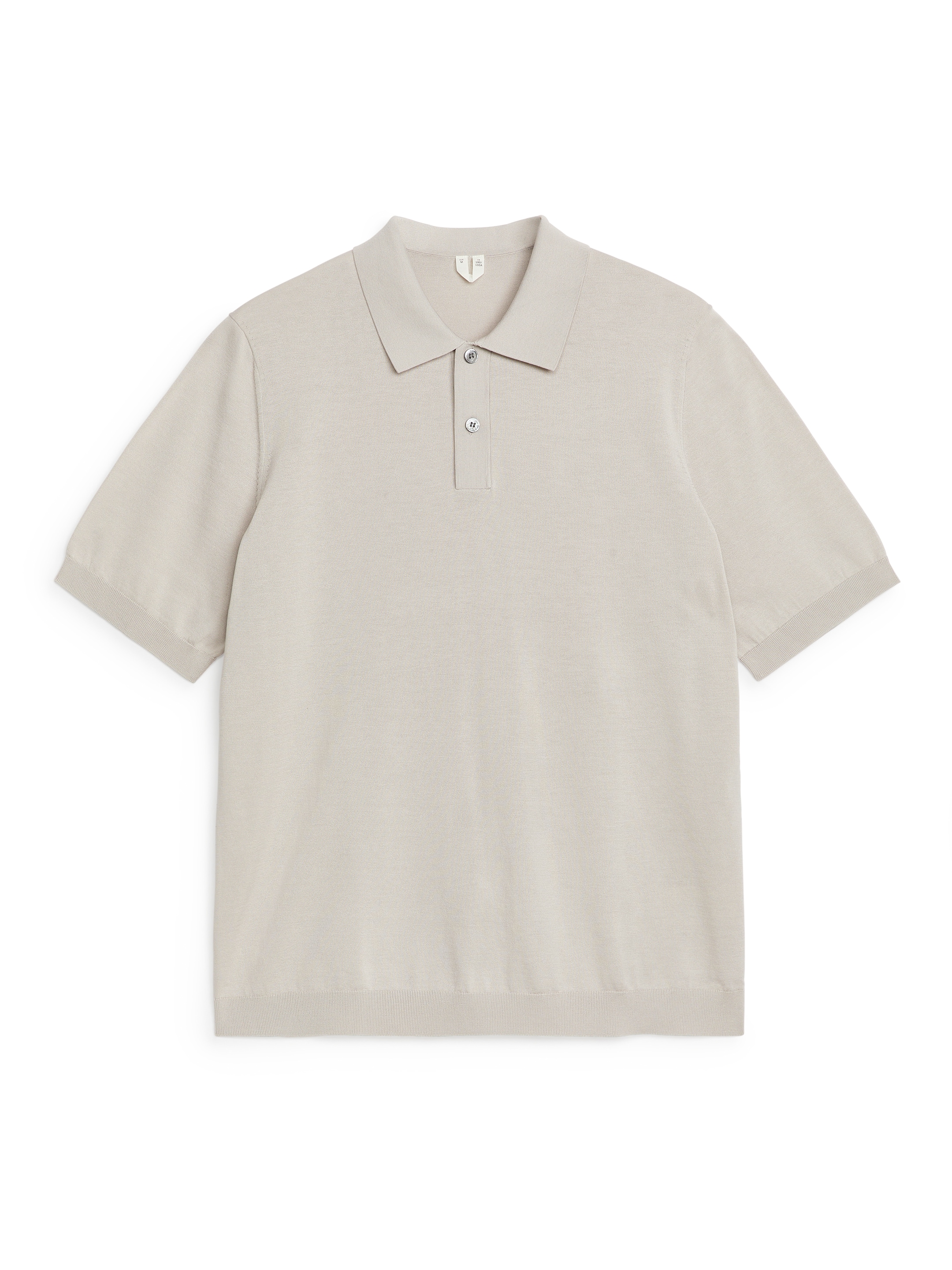 Nagyobb kép megtekintése: Pamut-selyem Póló - Light Mole - FÉRFI | H&M HU 1