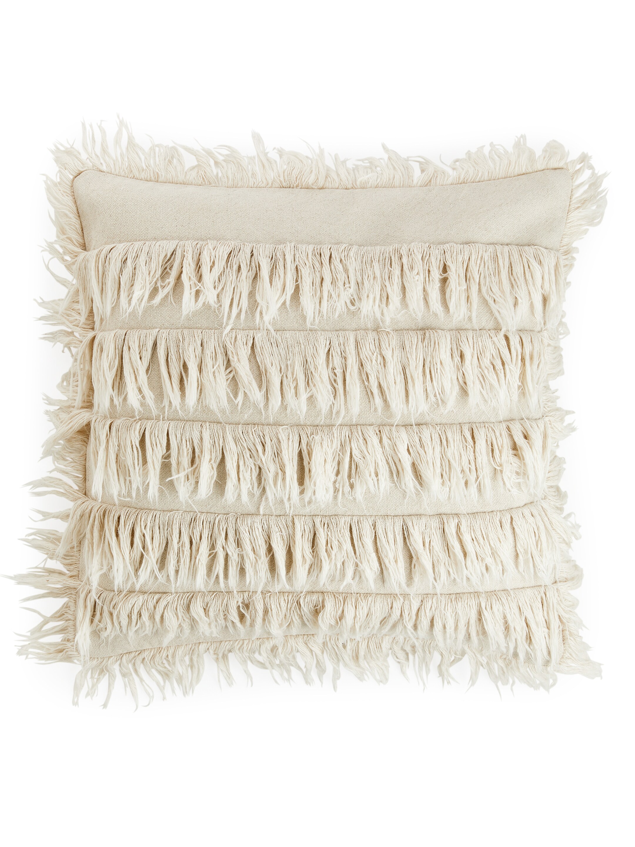 Grösseres Bild ansehen: Kissenbezug aus Leinenmischung - Beige - HOME | H&M CH 1