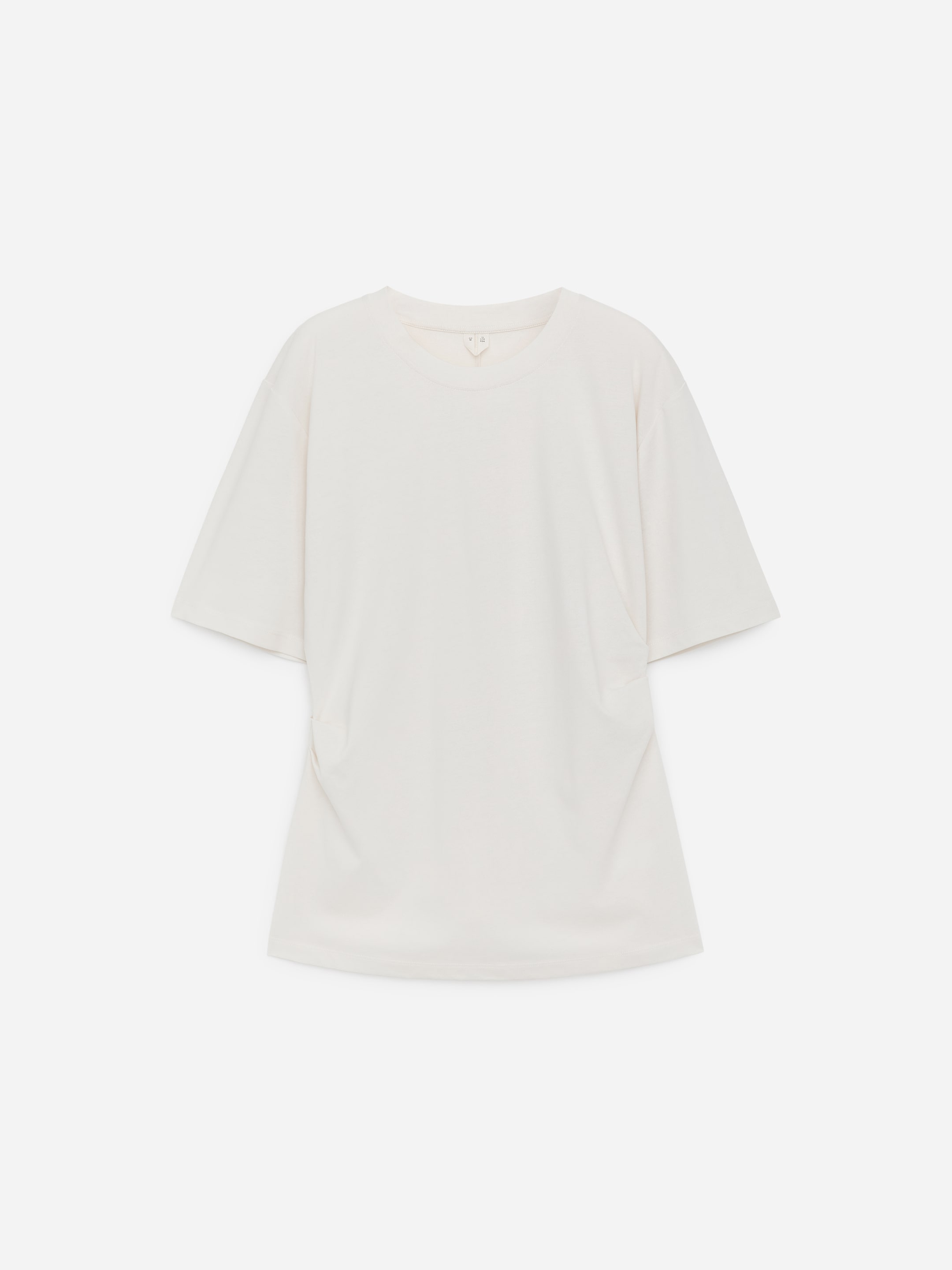 Draped T-Shirt - White - Regular fit - Women - StillMedia/DescriptiveStillLife - 1