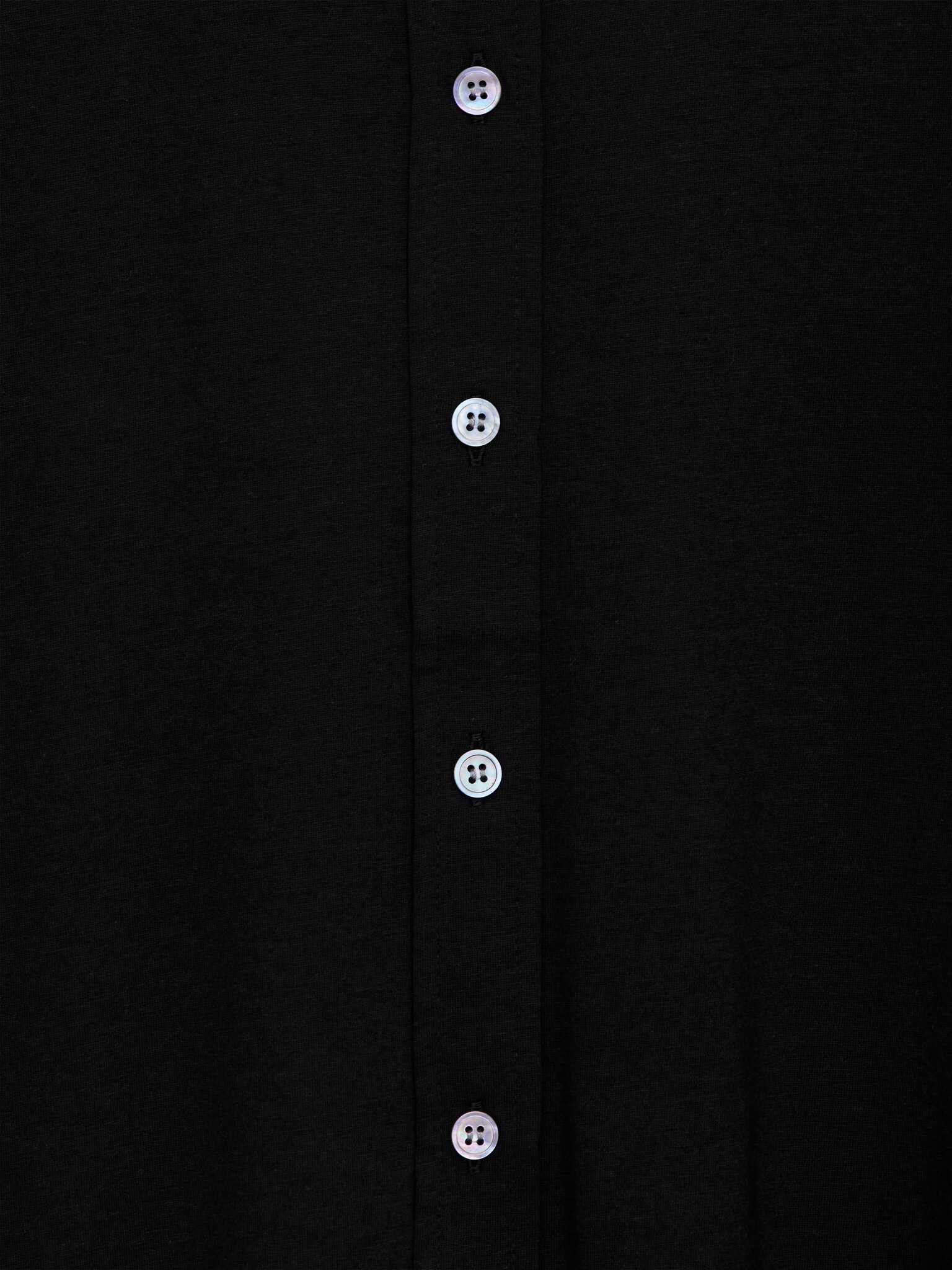 Chemise en lyocell mélangé - Noir/Blanc cassé - 3