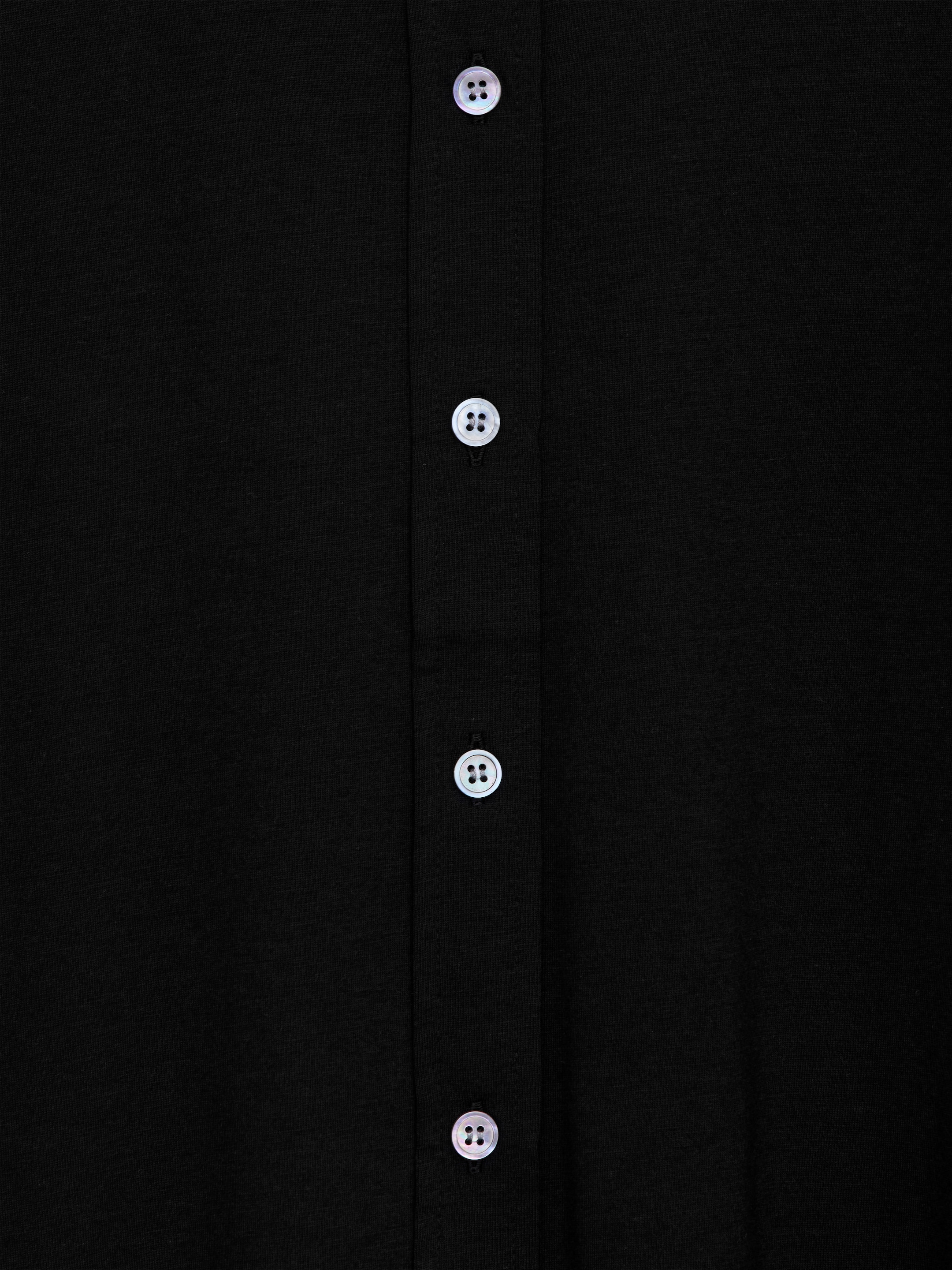 Lyocell-Blend Shirt - Black - Slim fit - Women - StillMedia/DescriptiveDetail - 1