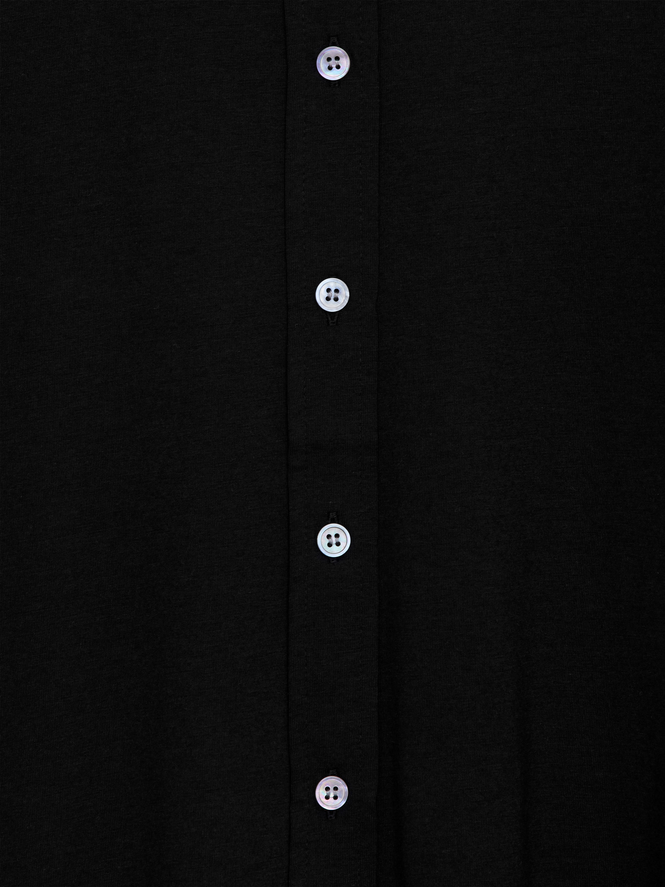 Lyocell-Blend Shirt - Black - Slim fit - Women - StillMedia/DescriptiveDetail - 1