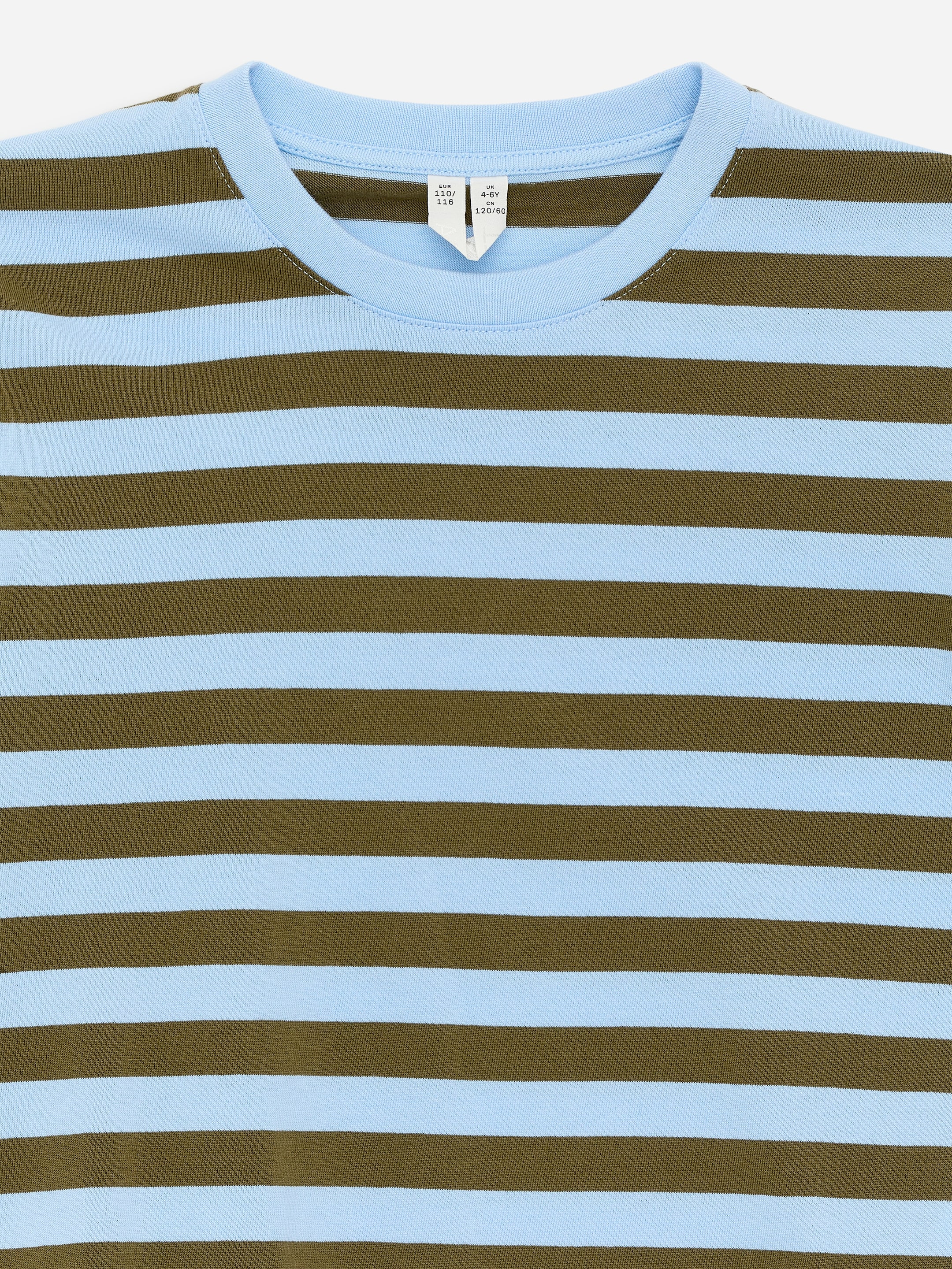 T-shirt col rond - Bleu/Vert kaki - Regular fit - Enfant - StillMedia/DescriptiveStillLife - 3