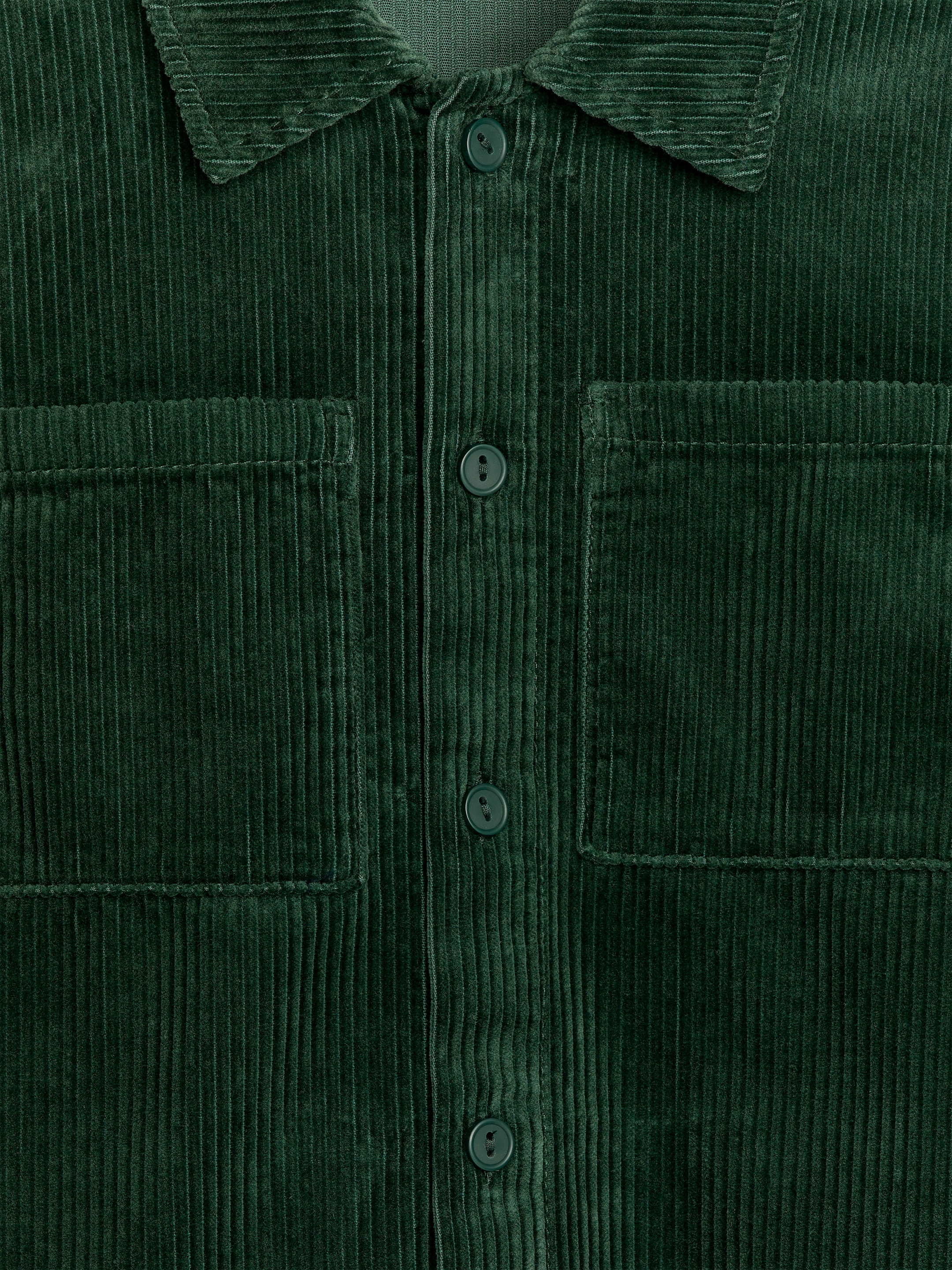 Corduroy Overshirt - Dark Green - Regular fit - Children - StillMedia/DescriptiveDetail - 2