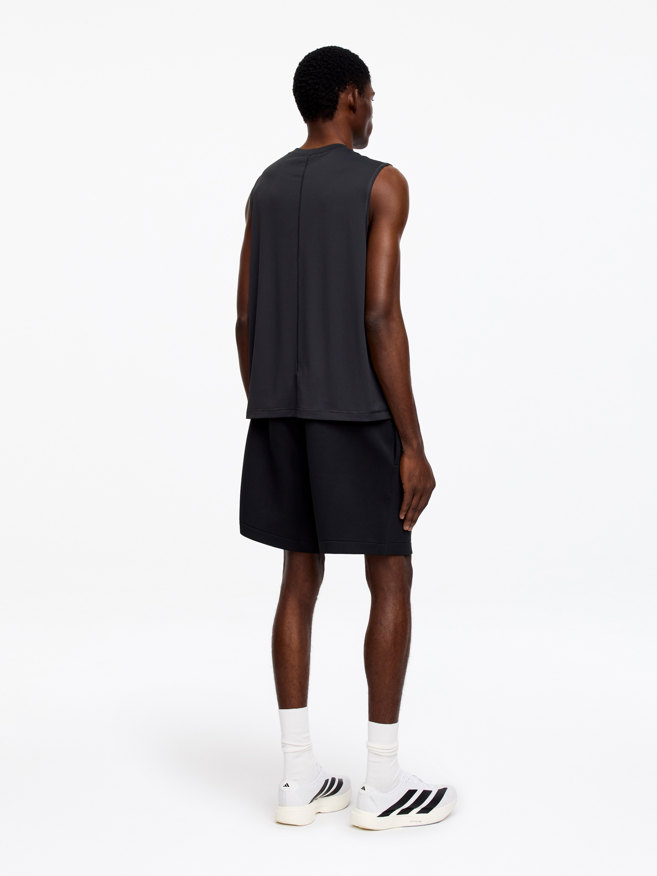 ARKET ACTIVE Tanktop - Dunkelblau - Relaxed Fit - Herren - StillMedia/Lookbook - 4