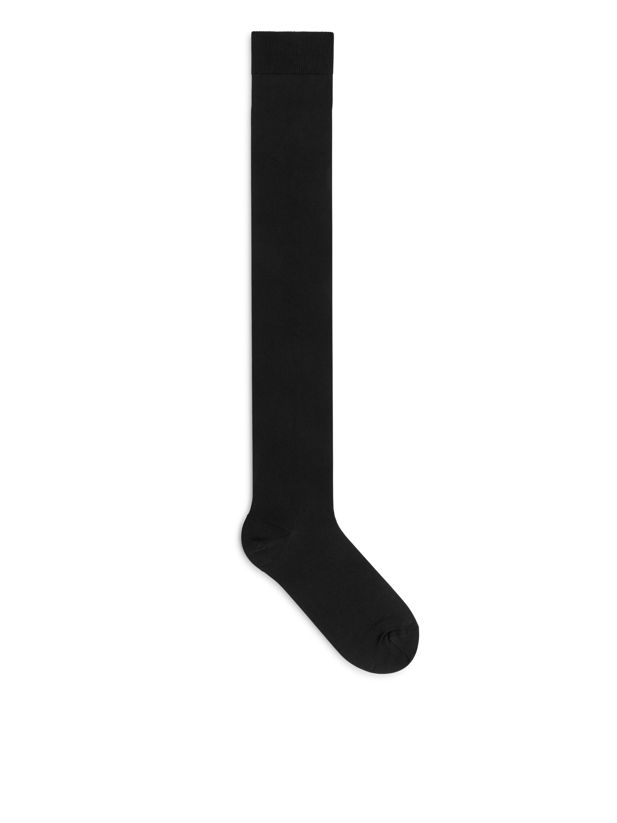 Overknee-strumpor - Svart - Women - StillMedia/DescriptiveStillLife - 2