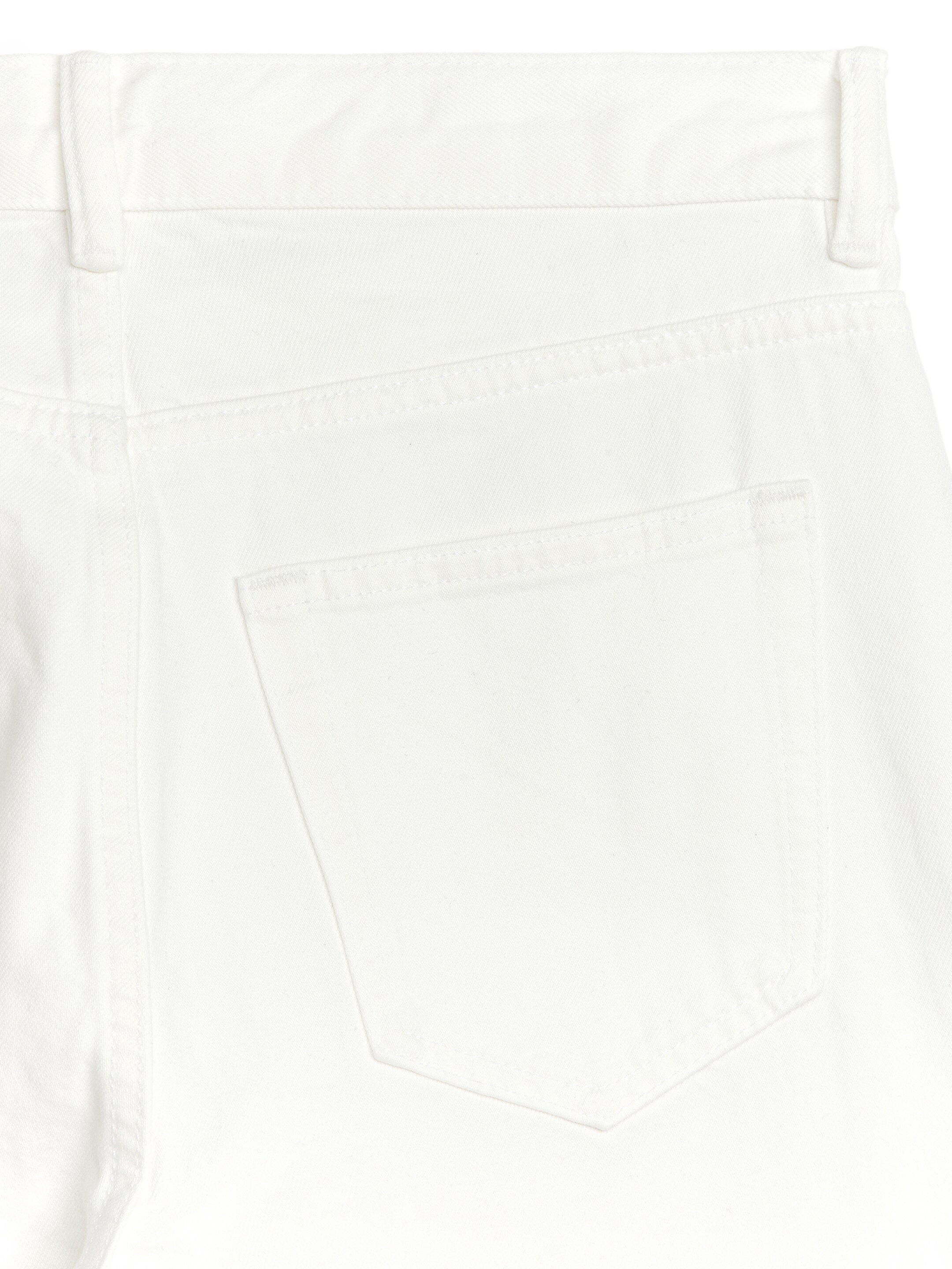 Grotere afbeelding bekijken: PARK Regular Straight Jeans - White - HEREN | H&M BE 2