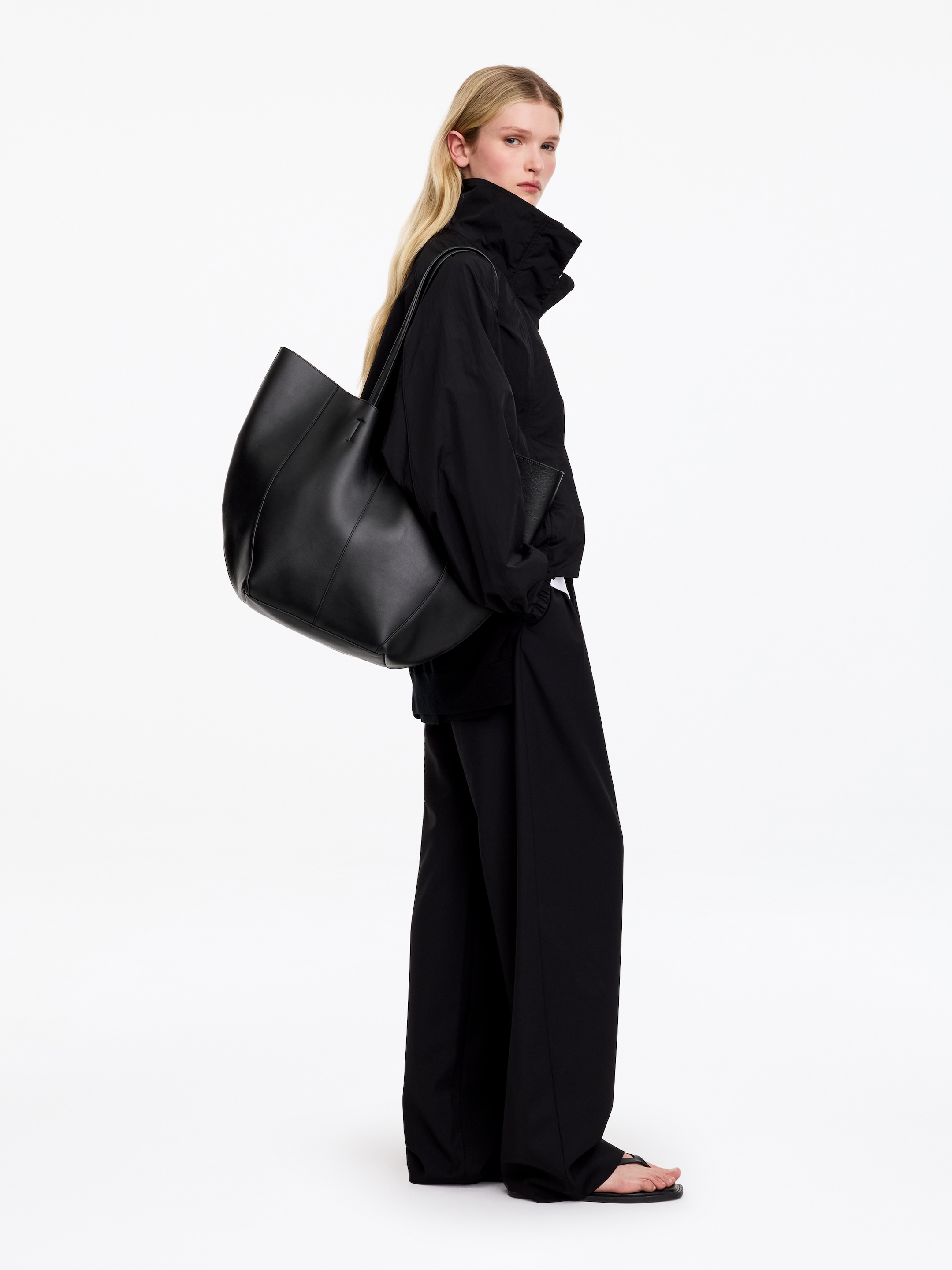 Tote bag i läder - Svart - women - StillMedia/Lookbook - 4