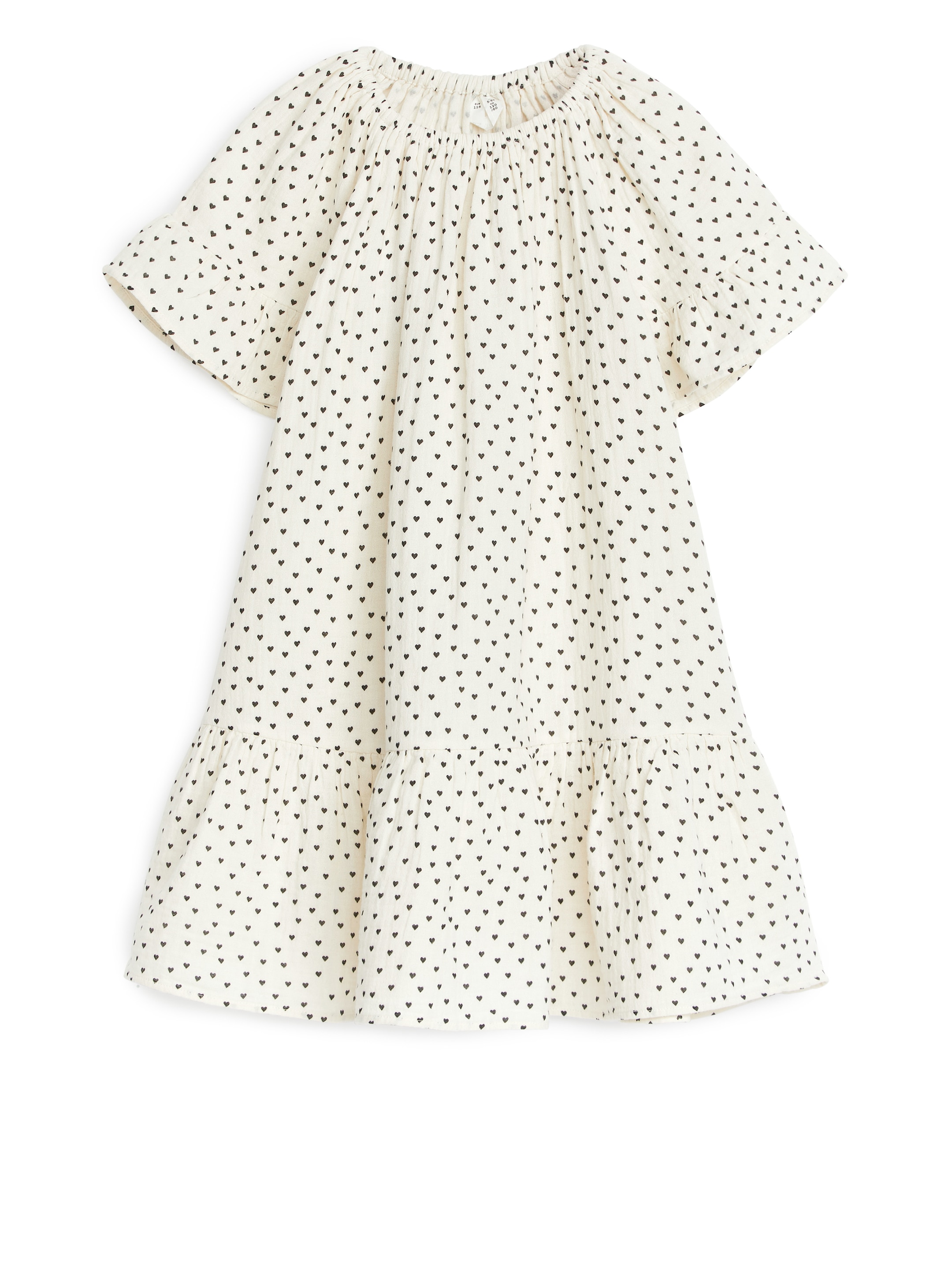 Kleid aus Baumwollmusselin - Weiß - Loose Fit - Kinder - StillMedia/DescriptiveStillLife - 3