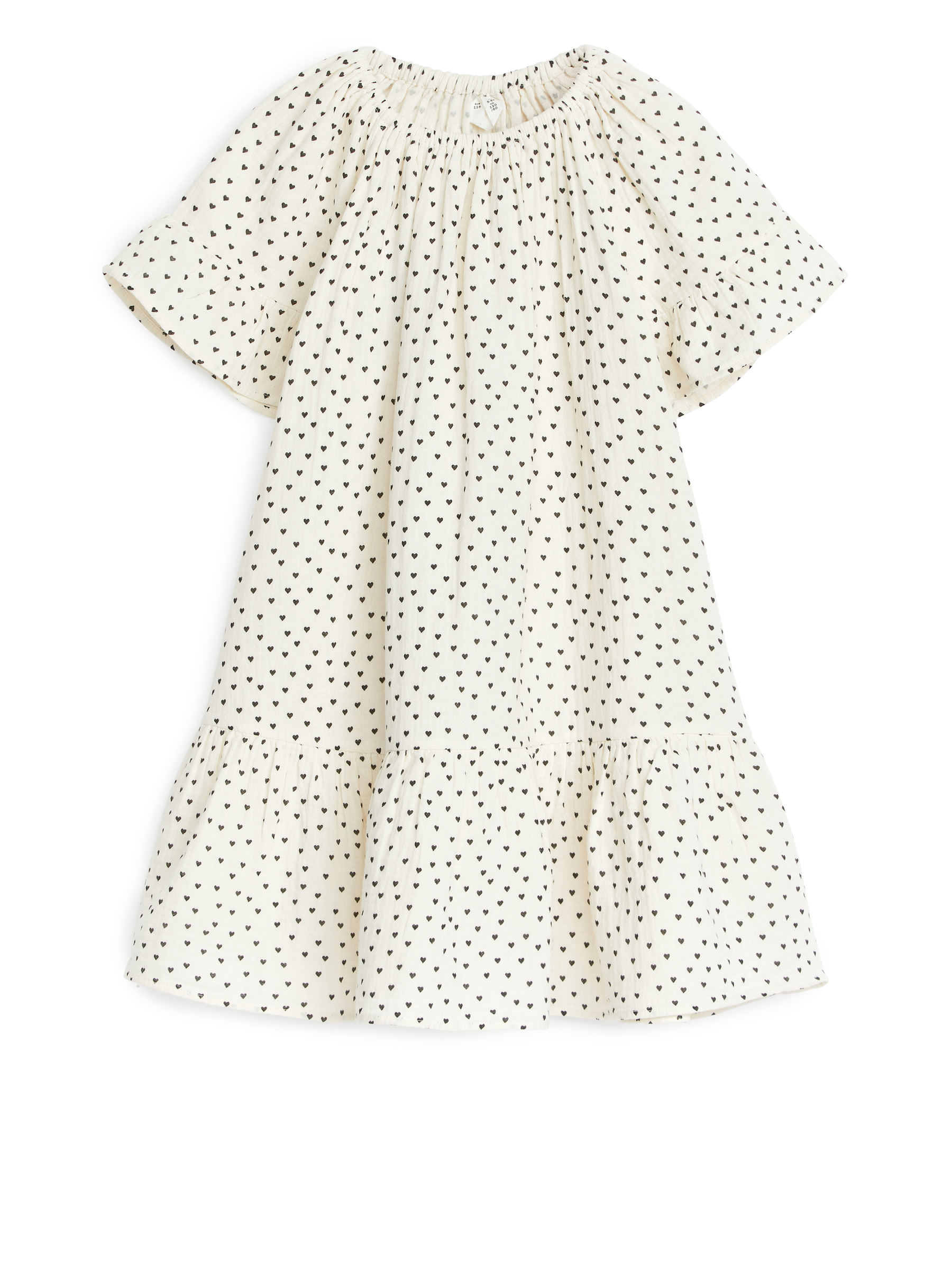 Kleid aus Baumwollmusselin - Weiß - Loose Fit - Kinder - StillMedia/DescriptiveStillLife - 3