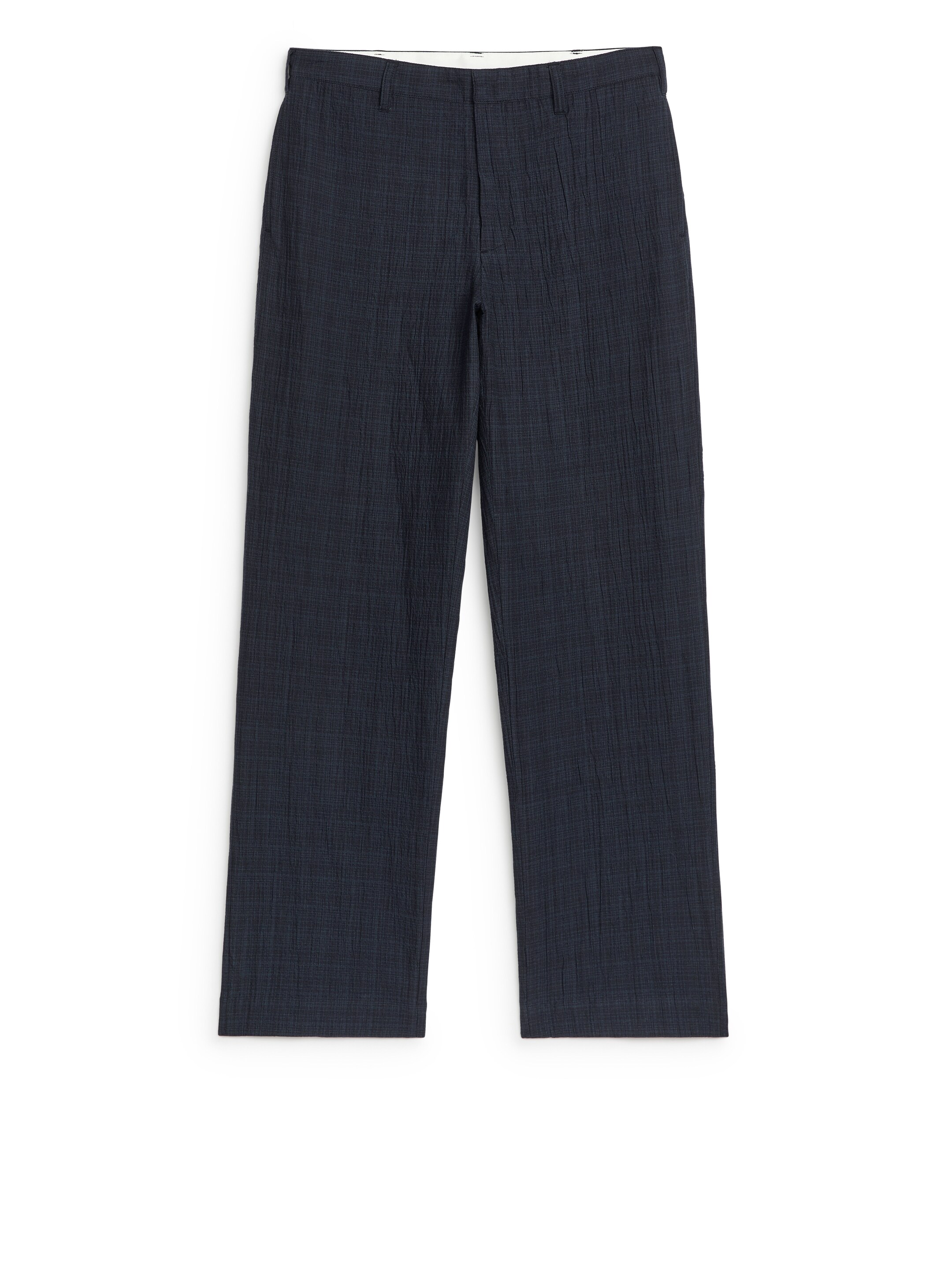 Agrandir l'image: Pantalon en seersucker - Bleu foncé - HOMME | H&M FR 6