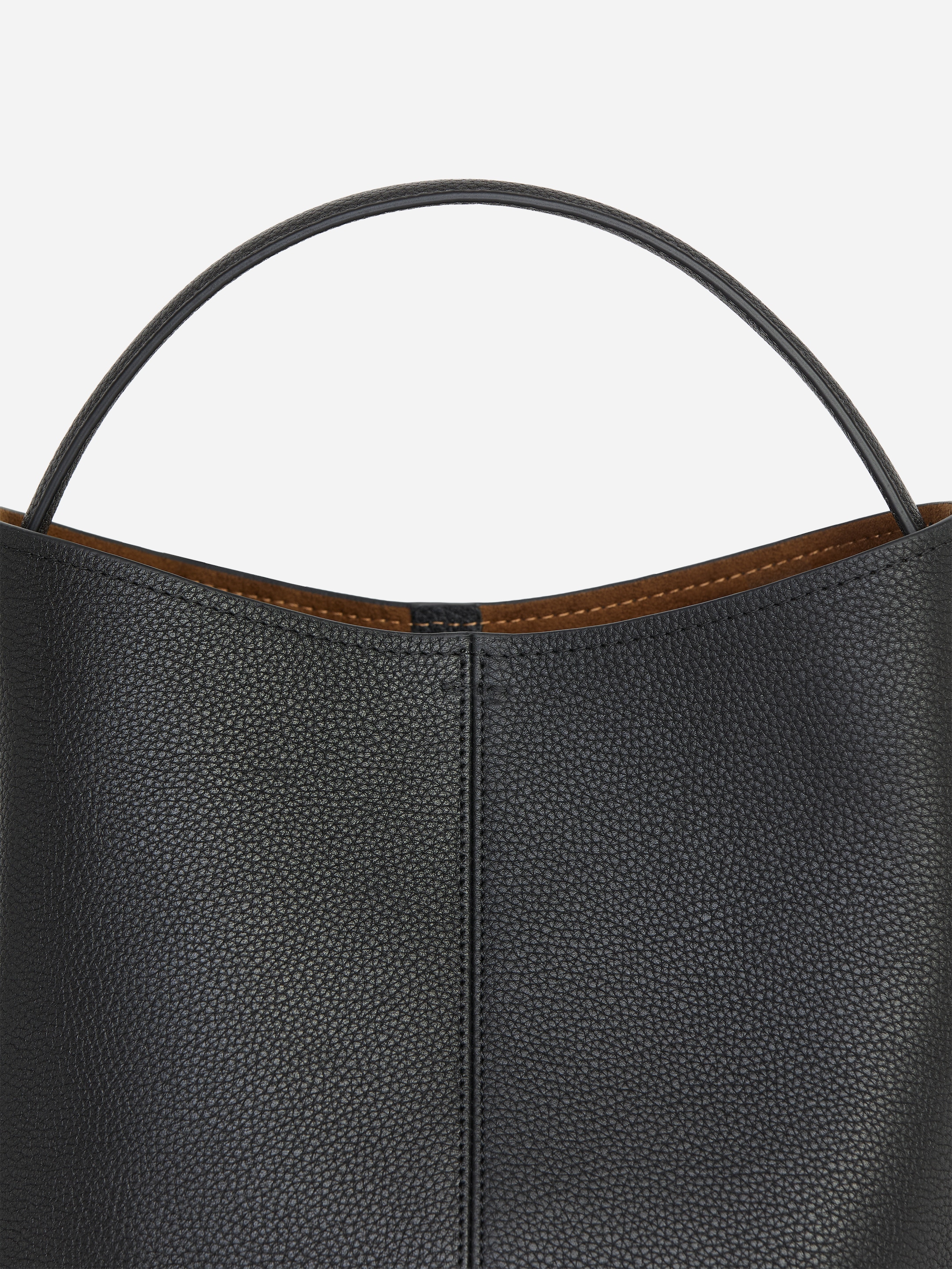 Small Leather Bucket Bag - Black - women - StillMedia/DescriptiveDetail - 3