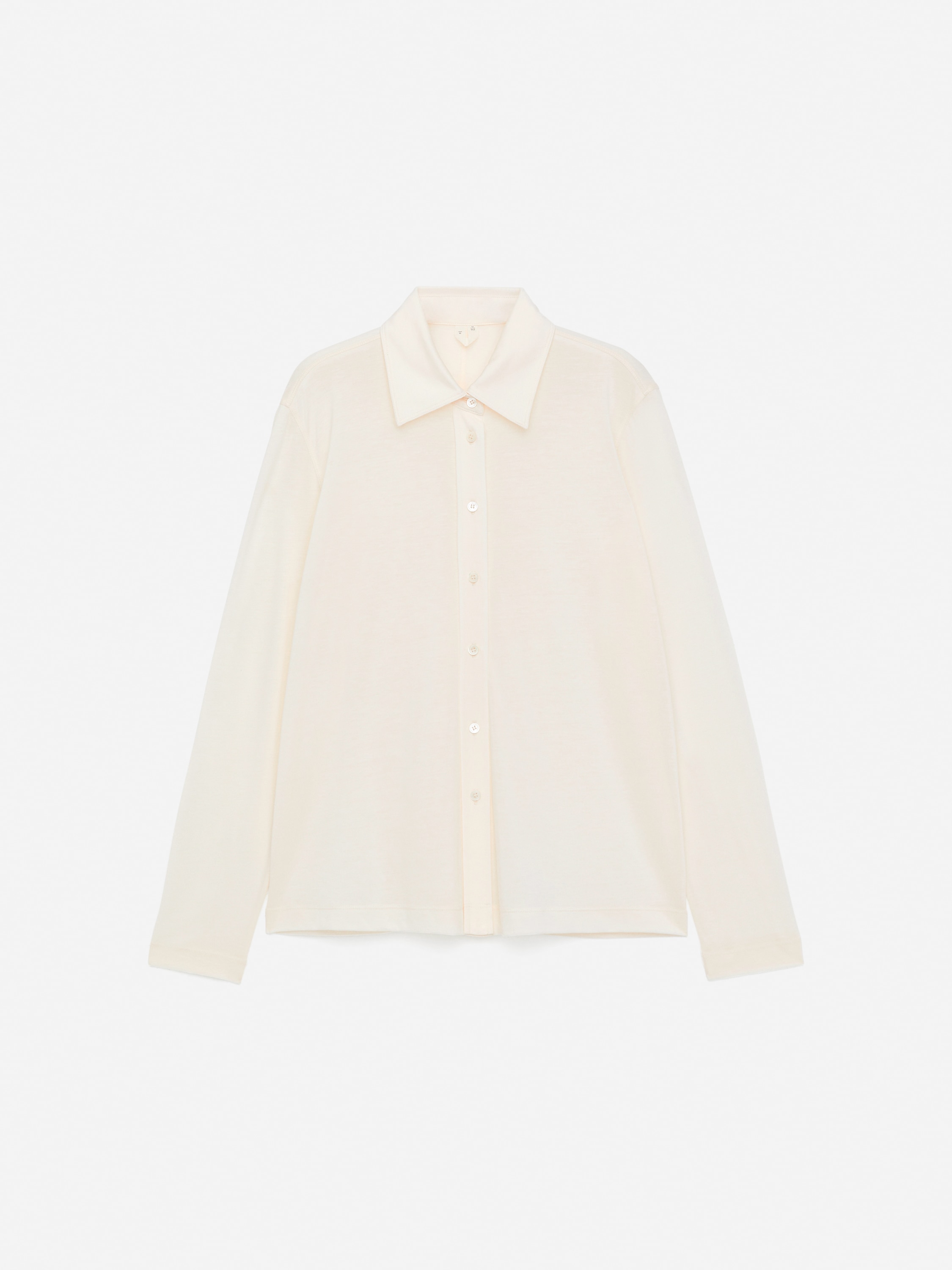 Πουκάμισο από μείγμα λυοσέλ - Λευκό/Μαύρο