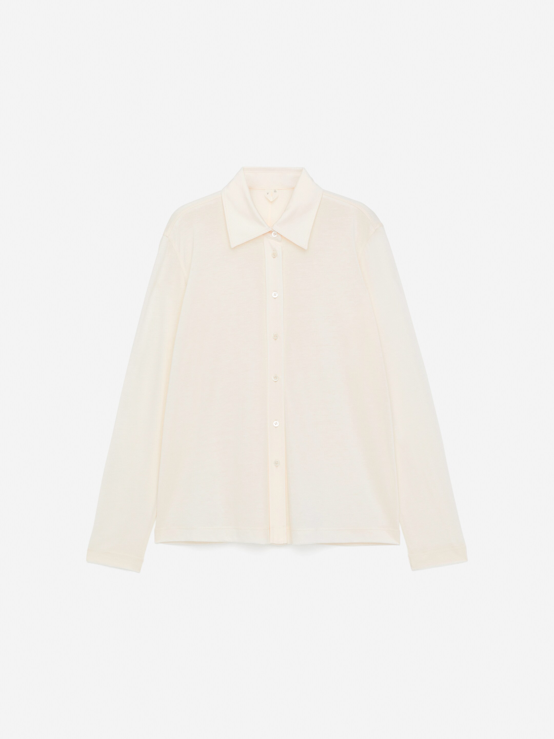 Ver imagem maior: Camisa de mistura de liocel - Branco sujo - SENHORA | H&M PT 5