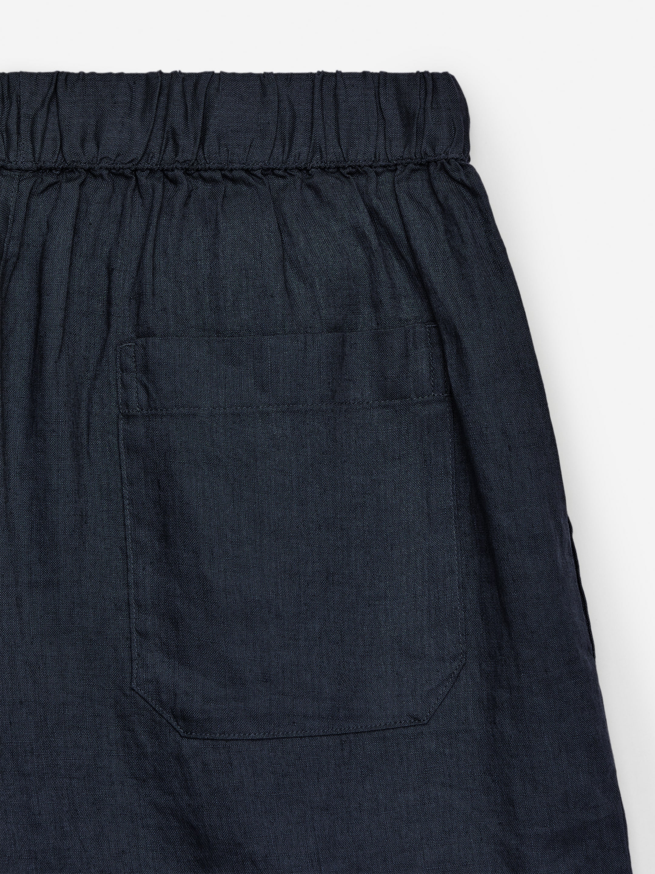 Visualizza immagine più grande: Shorts in lino - Blu scuro - UOMO | H&M IT 2