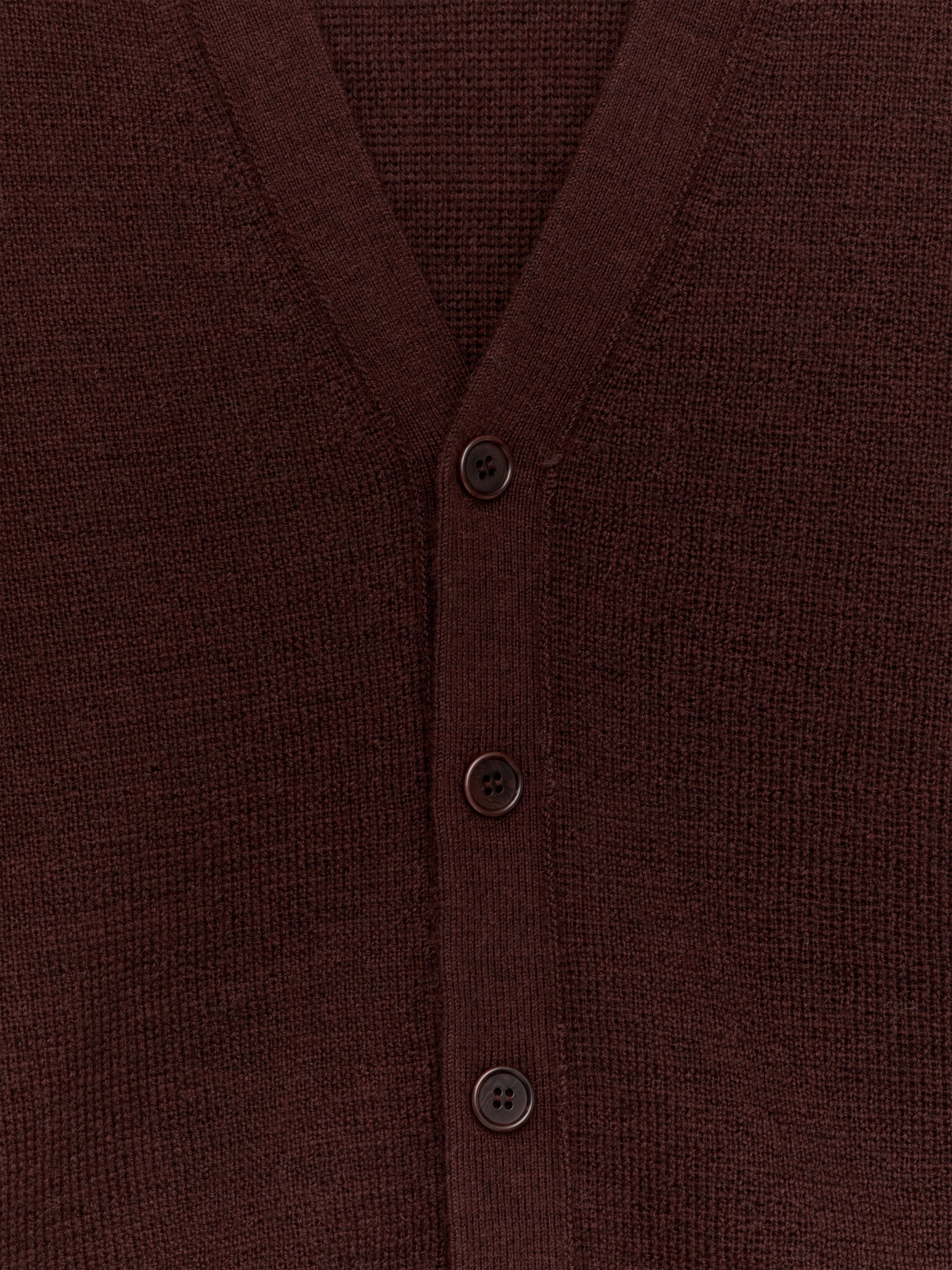 Gilet en laine - Bordeaux foncé - Regular fit - Homme - StillMedia/DescriptiveDetail - 2