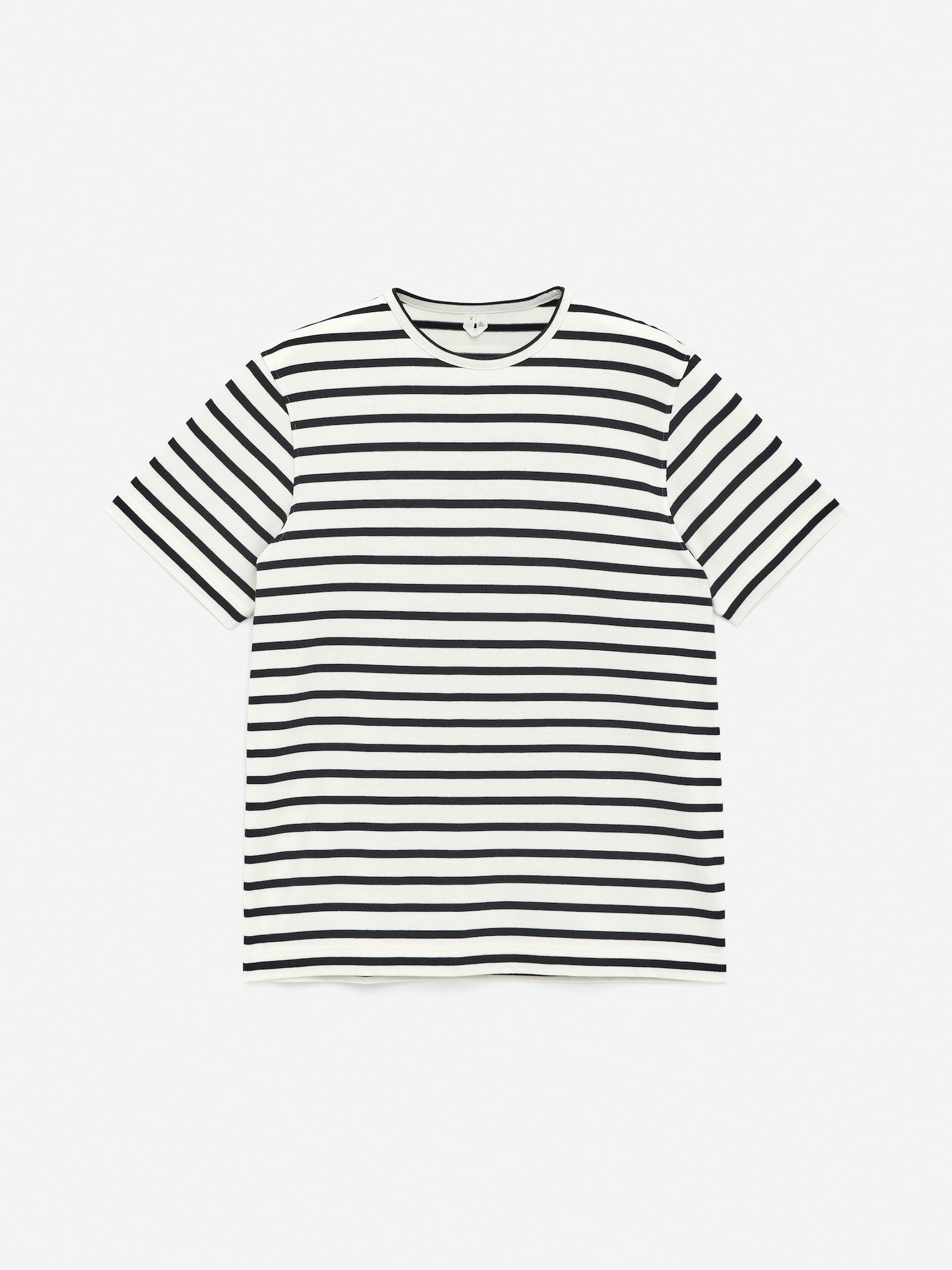 T-shirt en coton - Blanc cassé/Bleu - 2