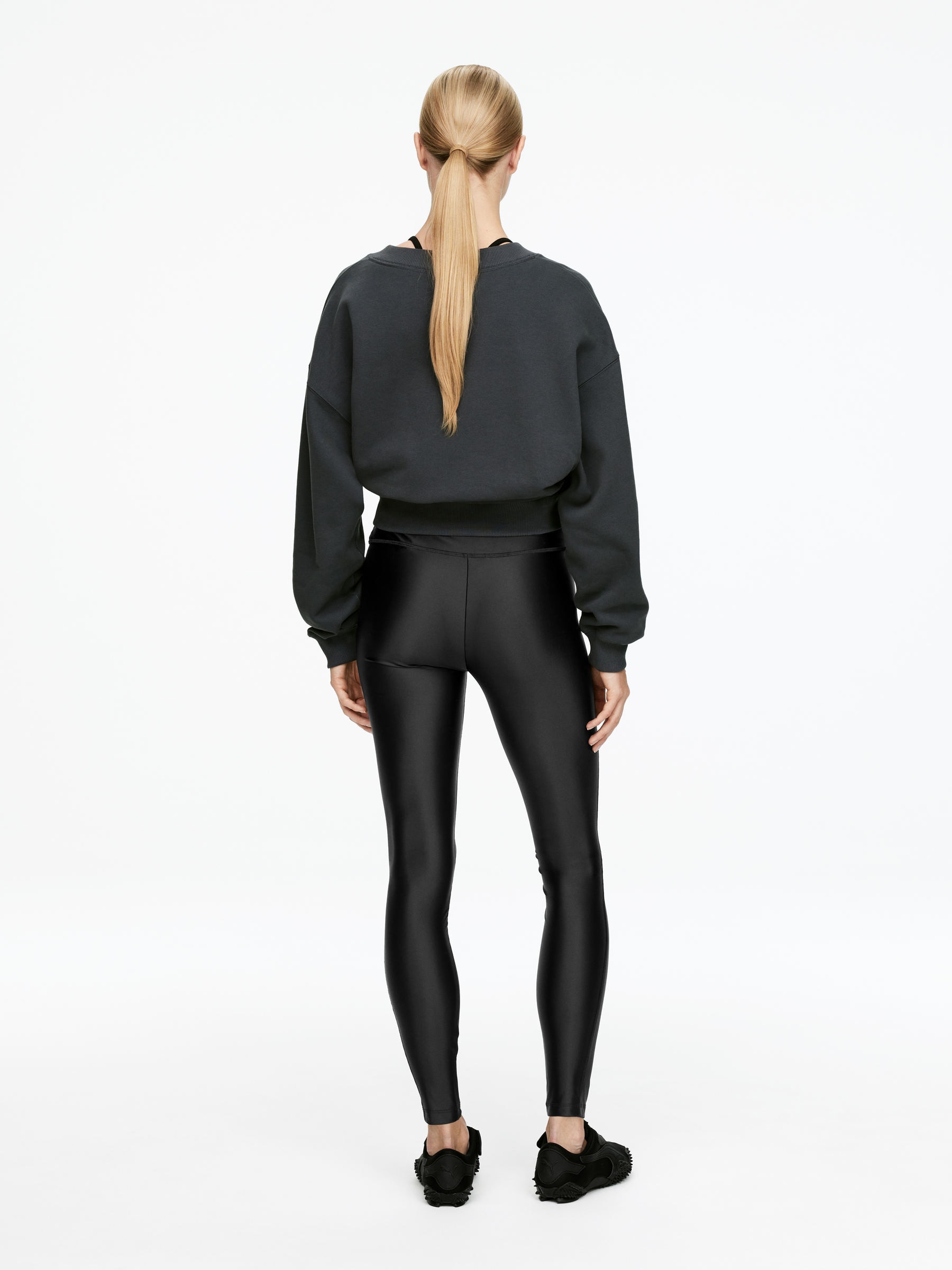 Shiny Leggings - Black - Women - StillMedia/Lookbook - 6