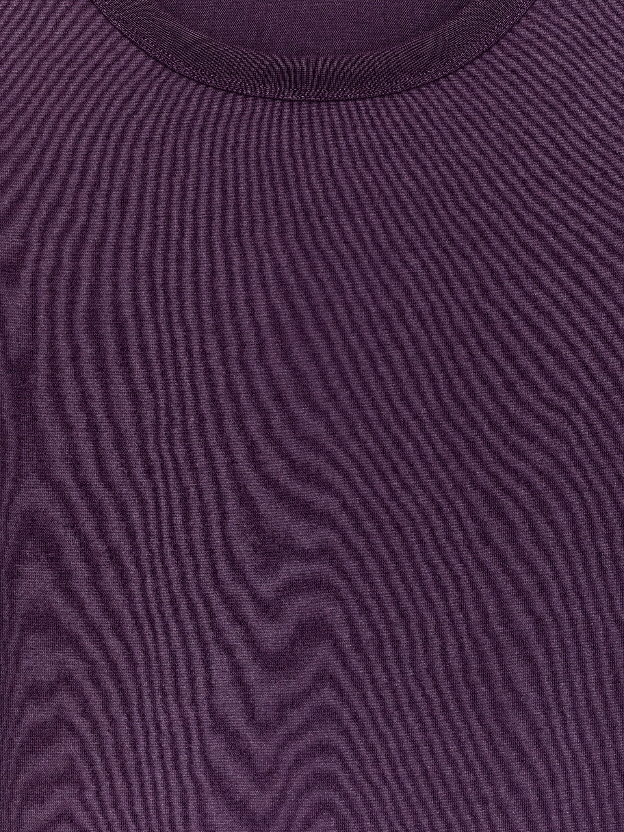 270 GSM Oversized T-Shirt - Dark Purple - Relaxed fit - Men - StillMedia/DescriptiveDetail - 1