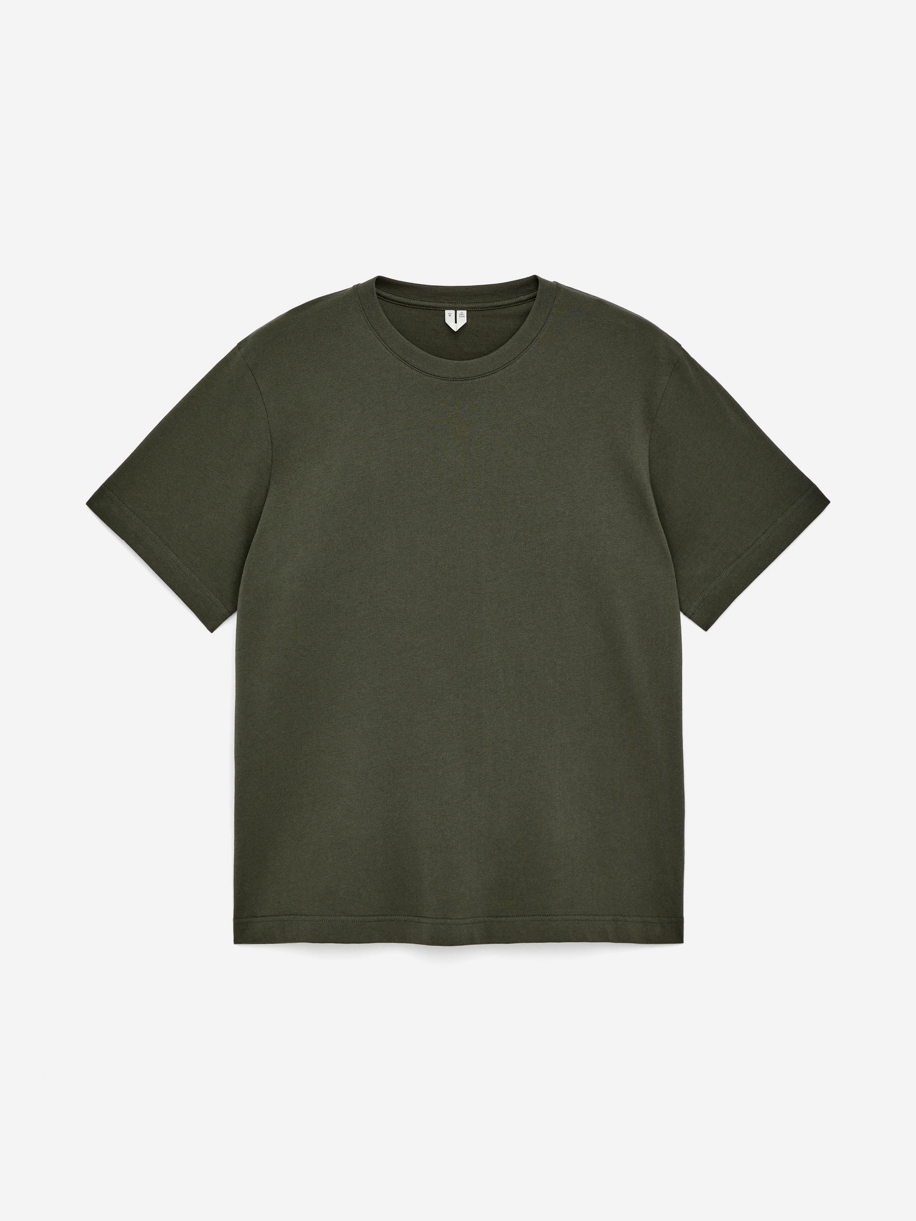 T-shirt décontracté 220 GSM - Vert kaki - Regular fit - Homme - StillMedia/DescriptiveStillLife - 1