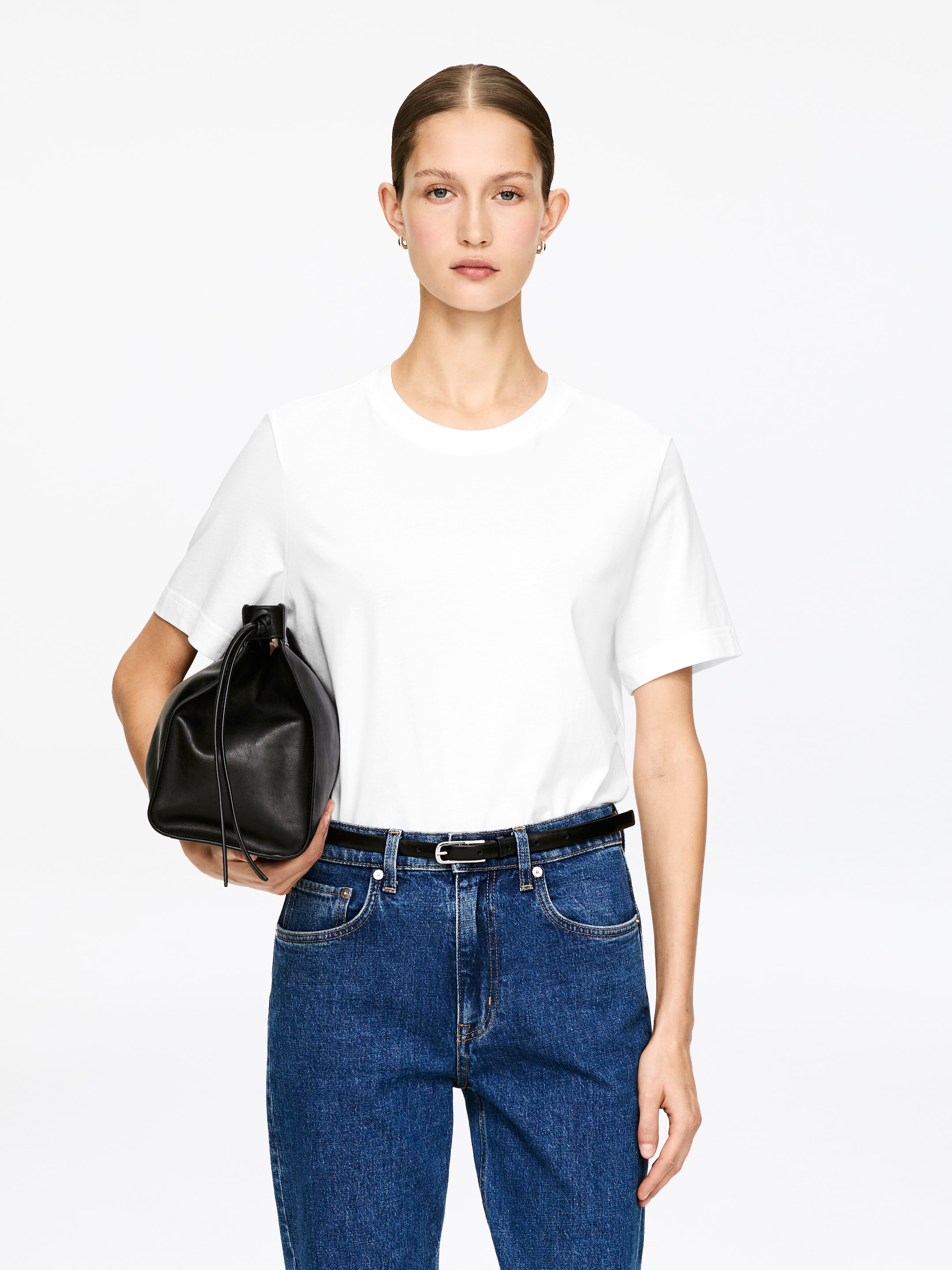 Agrandir l'image: T-shirt en tissu léger LILY - Blanc - FEMME | H&M CH 2